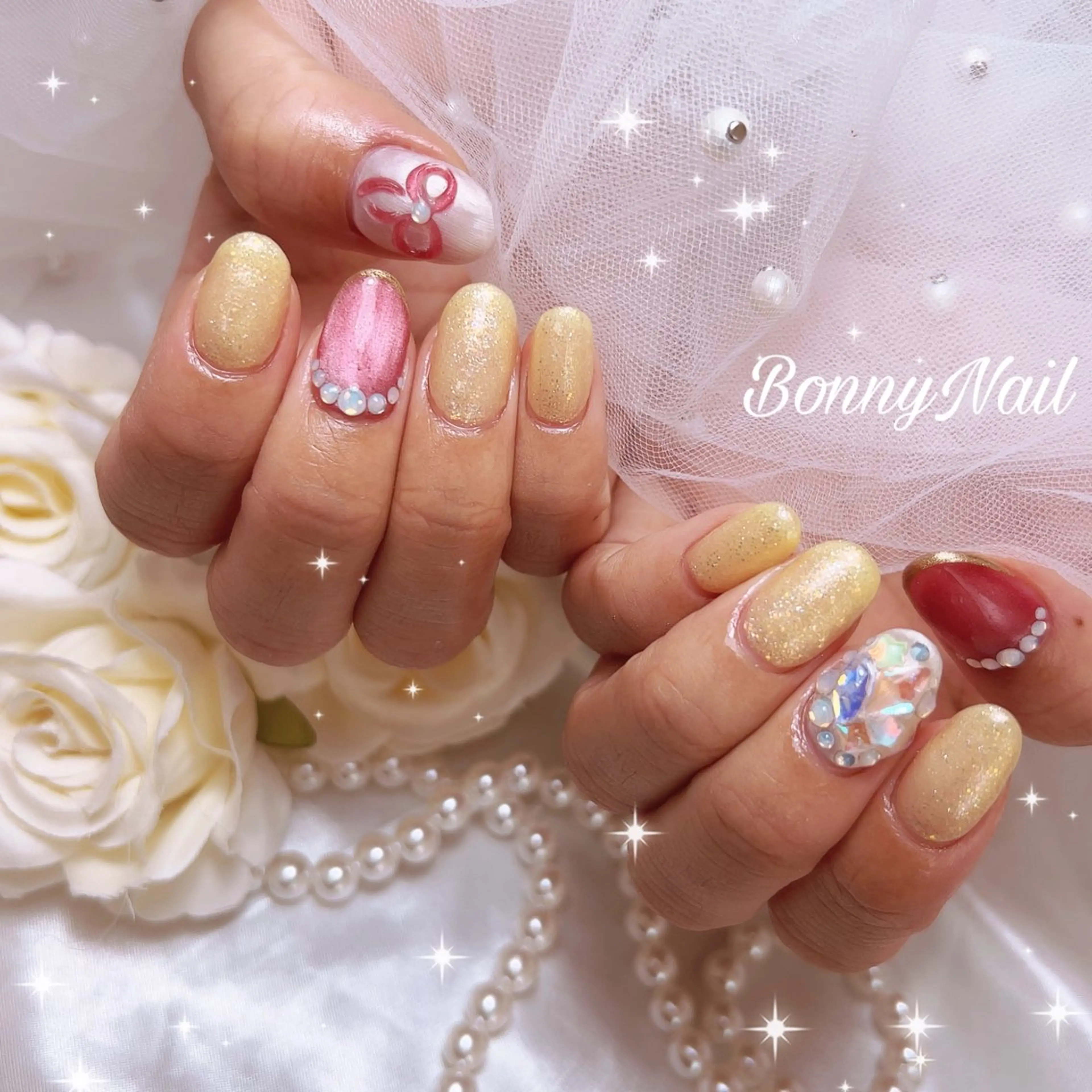 ネイル ハンドネイル Bonny Nailのネイルデザイン