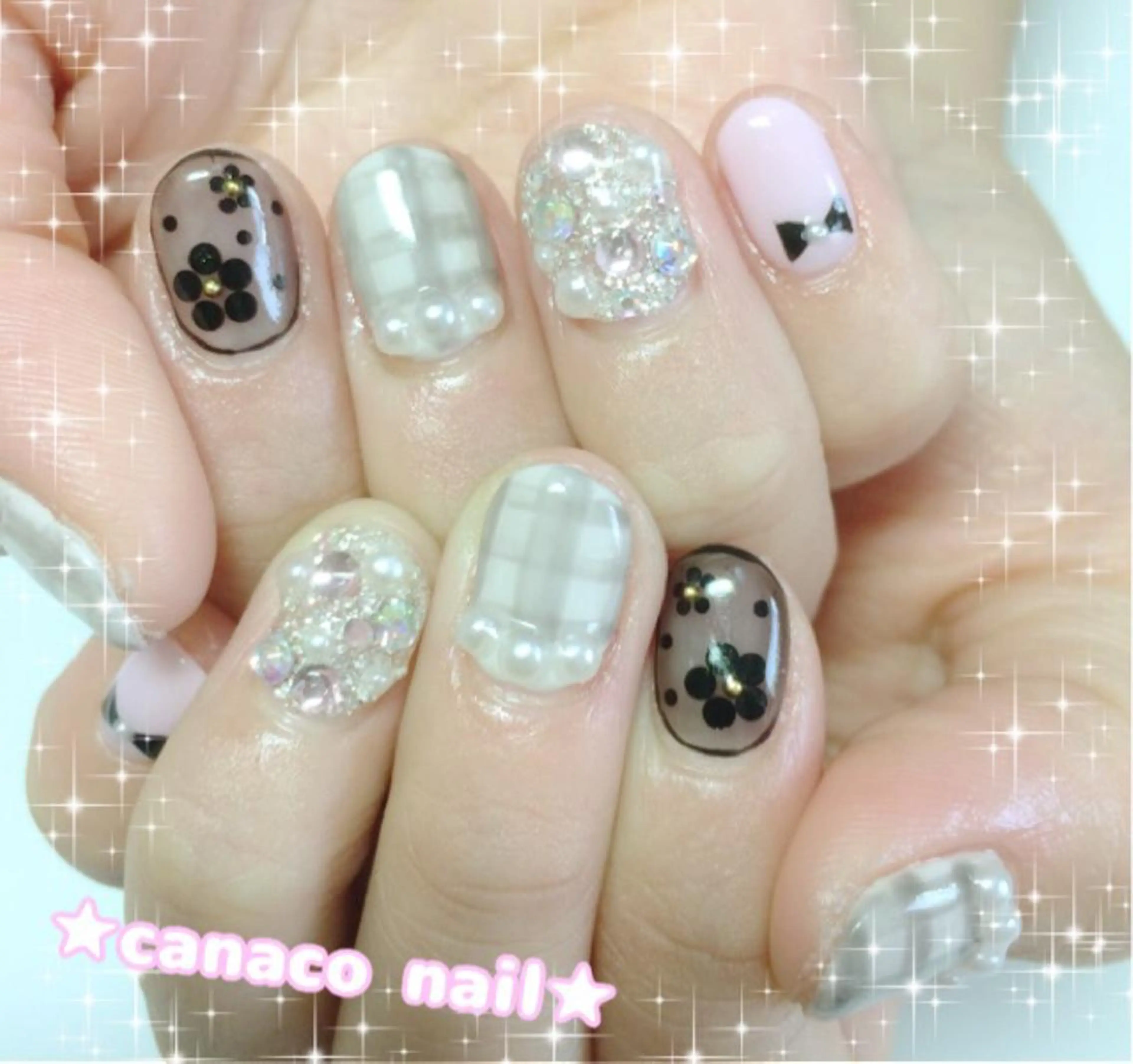 ネイル アートネイル Felice所属・ベテランネイル cnc  nailのネイルデザイン