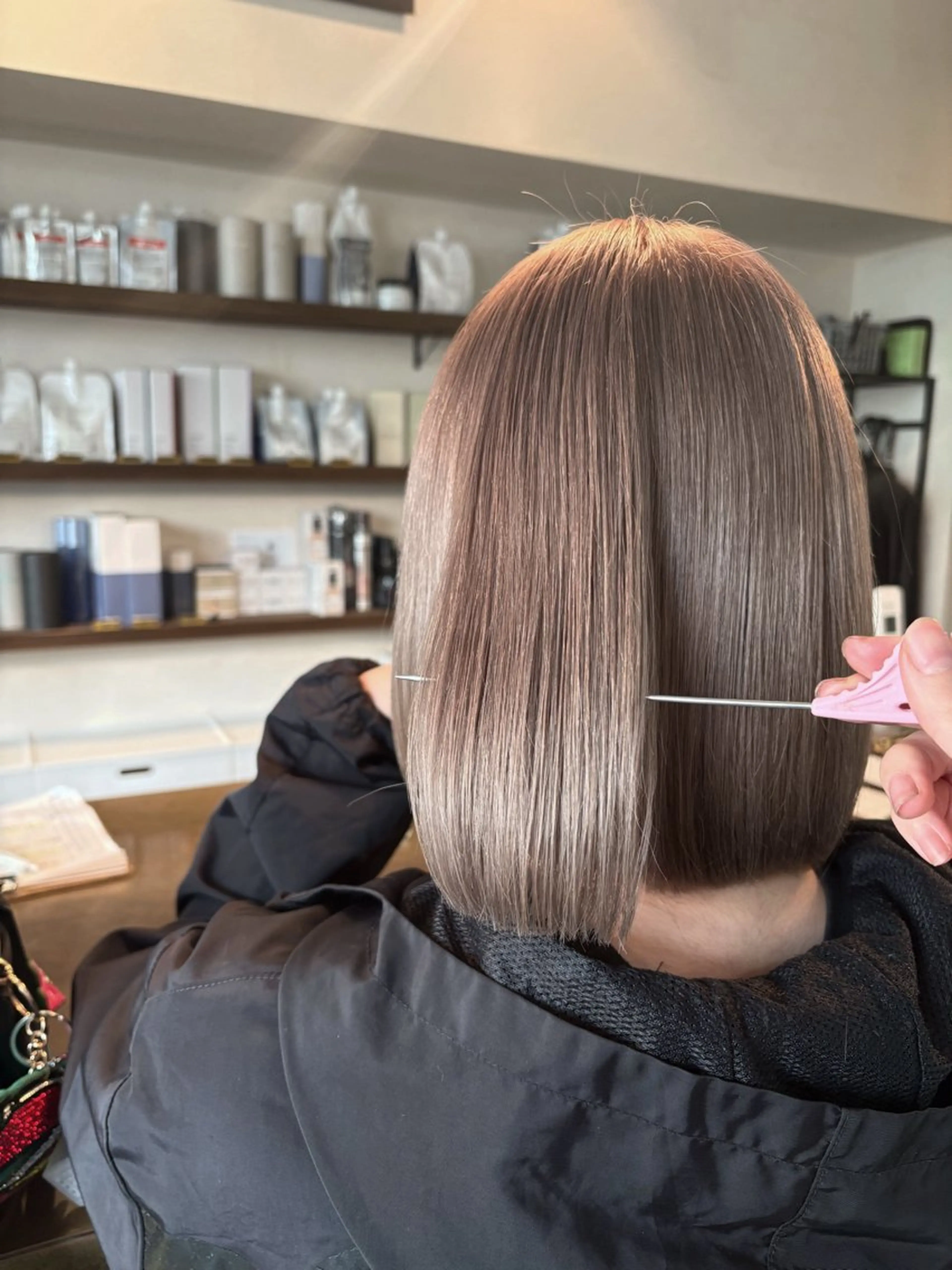 ショート カット ヘアカラー アンダルーサ ヘア デザイン所属・みやもと こゆきのヘアスタイル