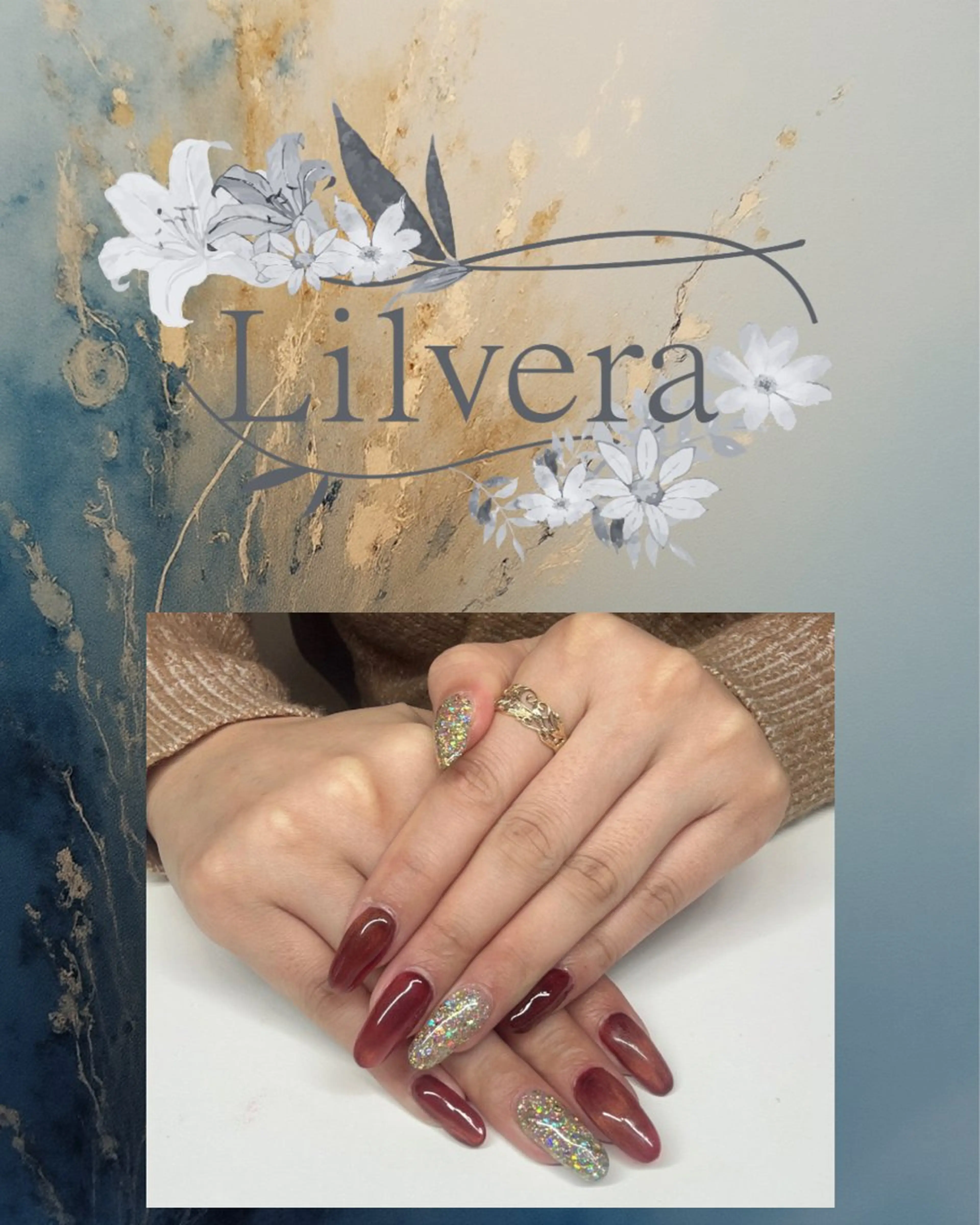 ネイル ハンドネイル Lilvera所属・中村 春菜のネイルデザイン