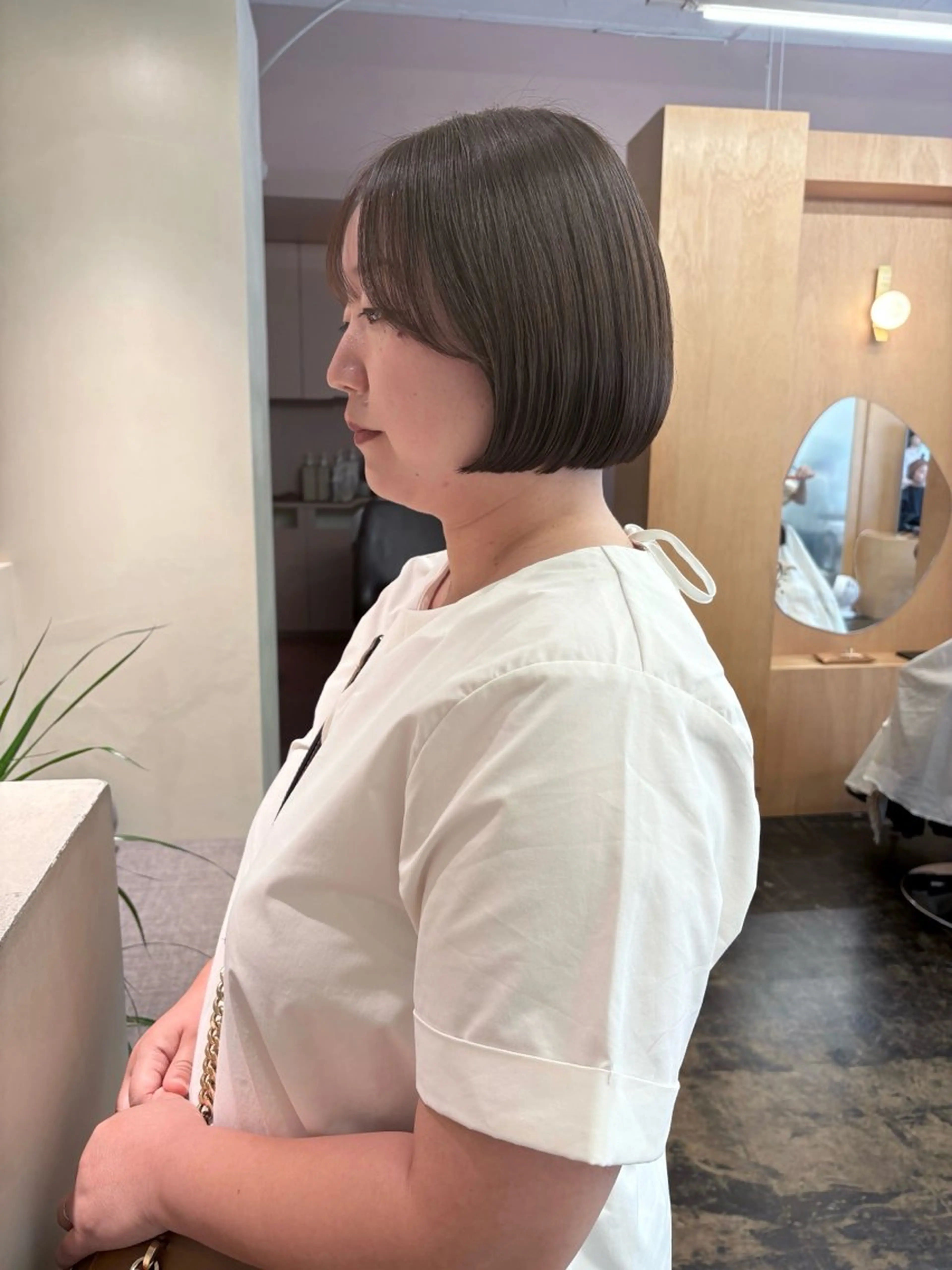 ショート カラー カット ヘアカラー karin🌛ボブ／ 透明感たっぷりカラーのヘアスタイル