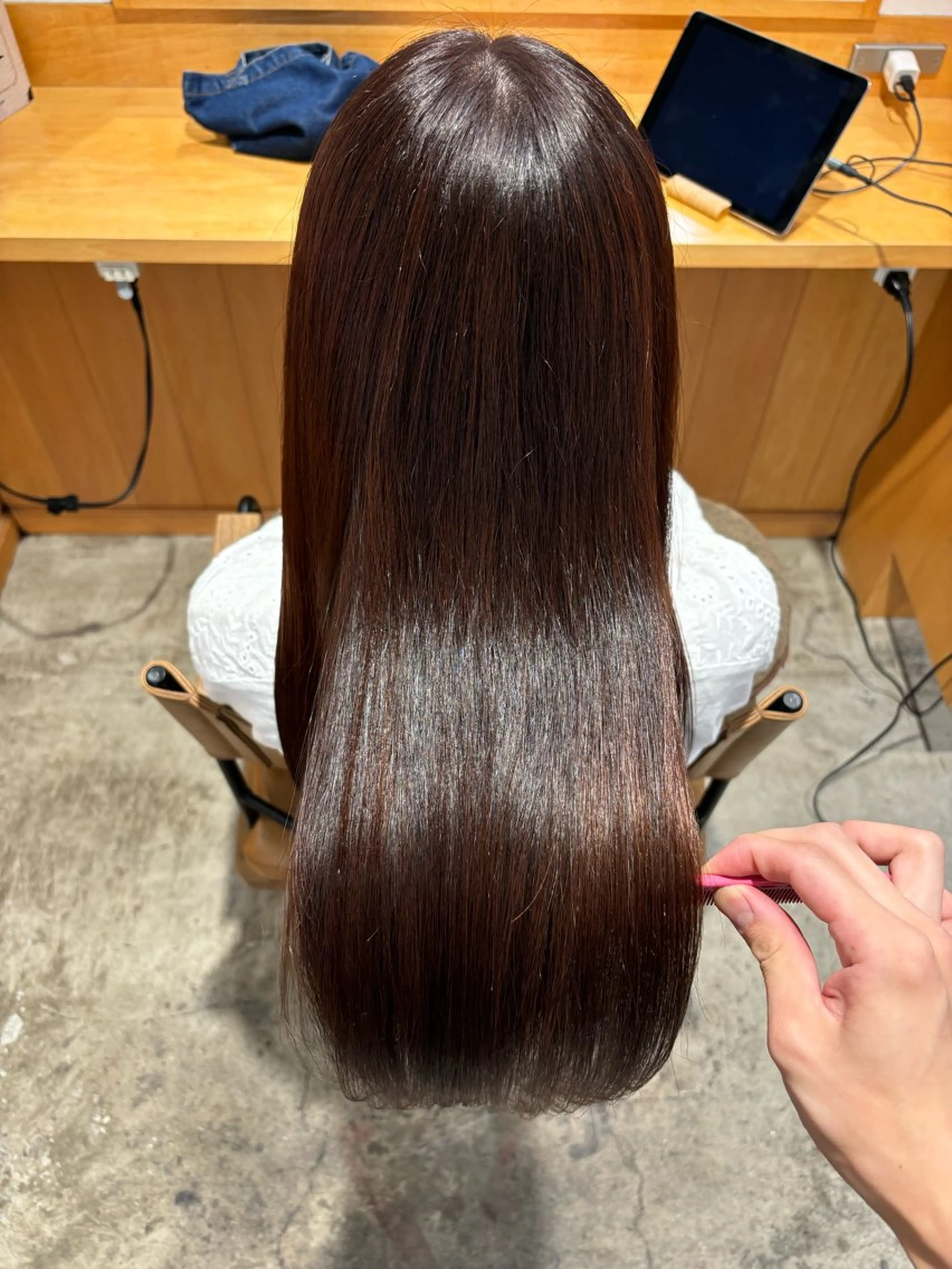 ロング カット ヘアカラー トリートメント 【Amphi Tokyo】宮原のヘアスタイル