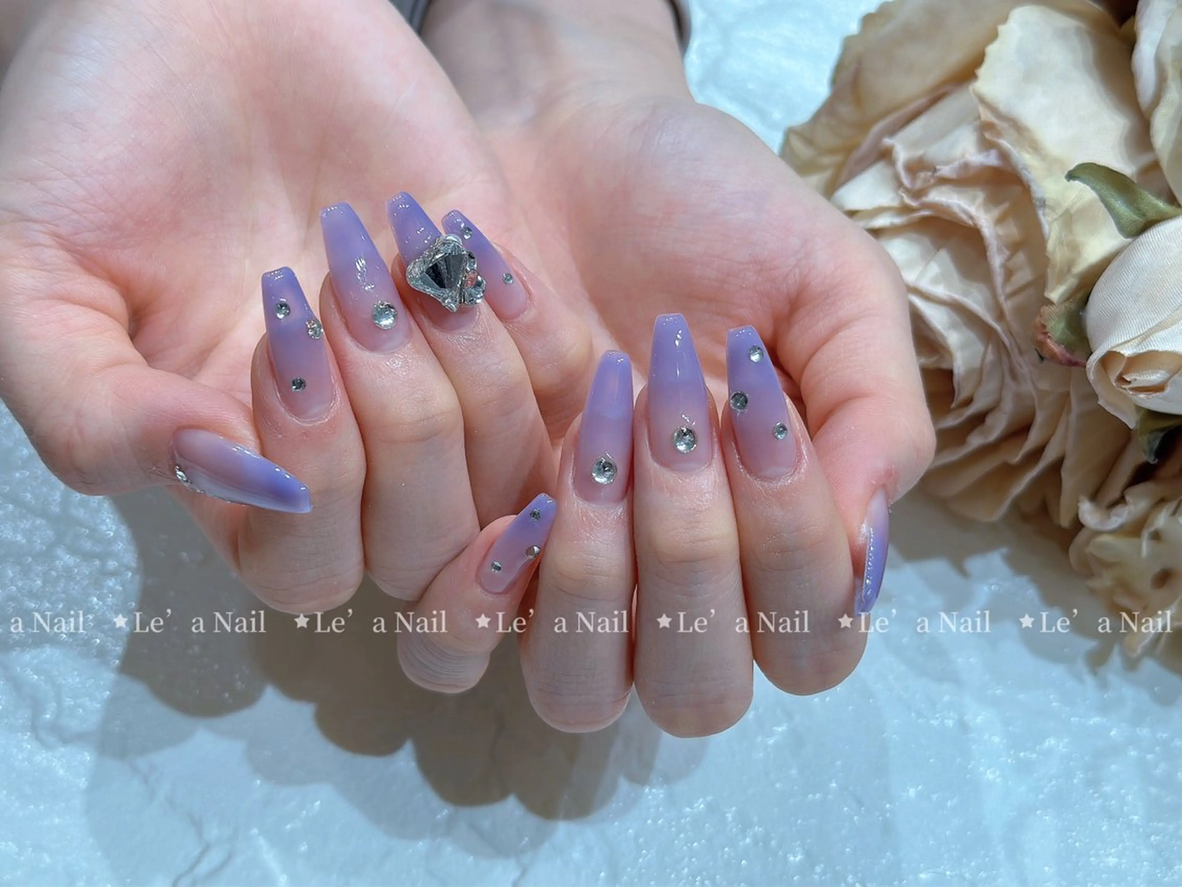 ネイル スカルプ専門 Lea  nailのネイルデザイン