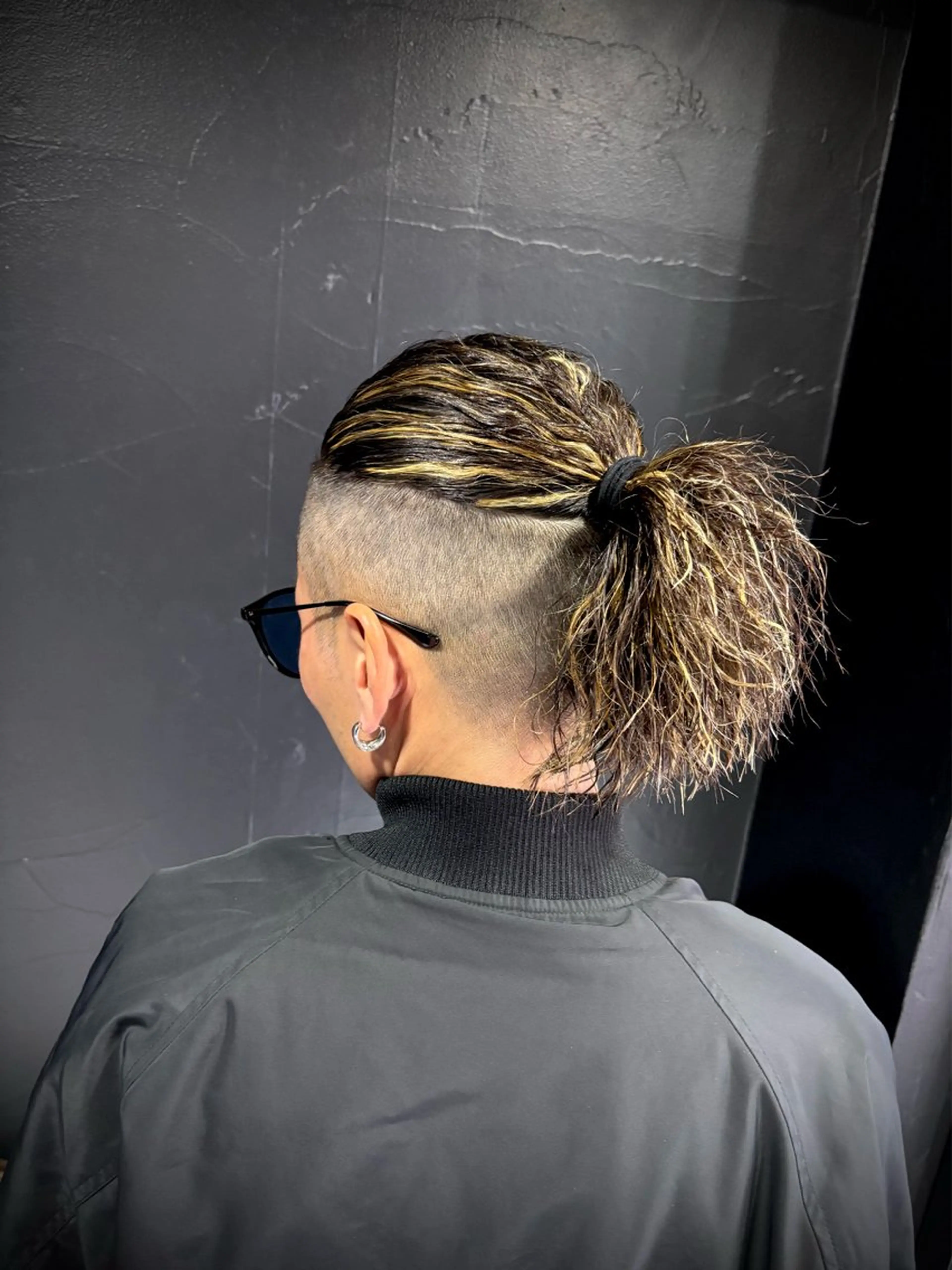 メンズ カット パーマ トリートメント ヘアセット メンズパーマ/難波/ 心斎橋　室園亮佑のヘアスタイル