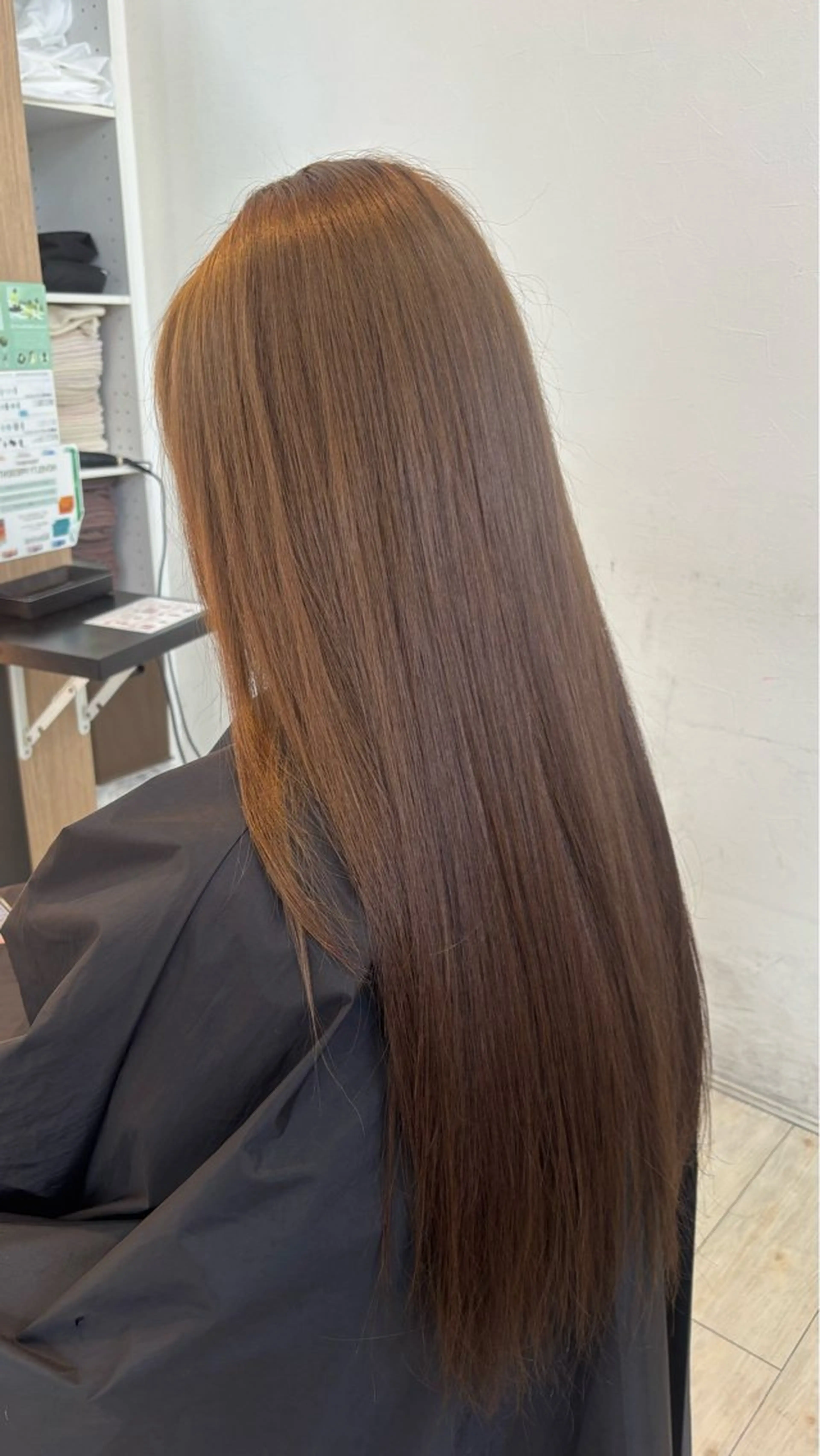 カラー ブリーチ ブラウンカラー 透明感カラー ダブルカラー ブリーチなしカラー miyu/ボブ/ 透明感カラー/栄のヘアスタイル