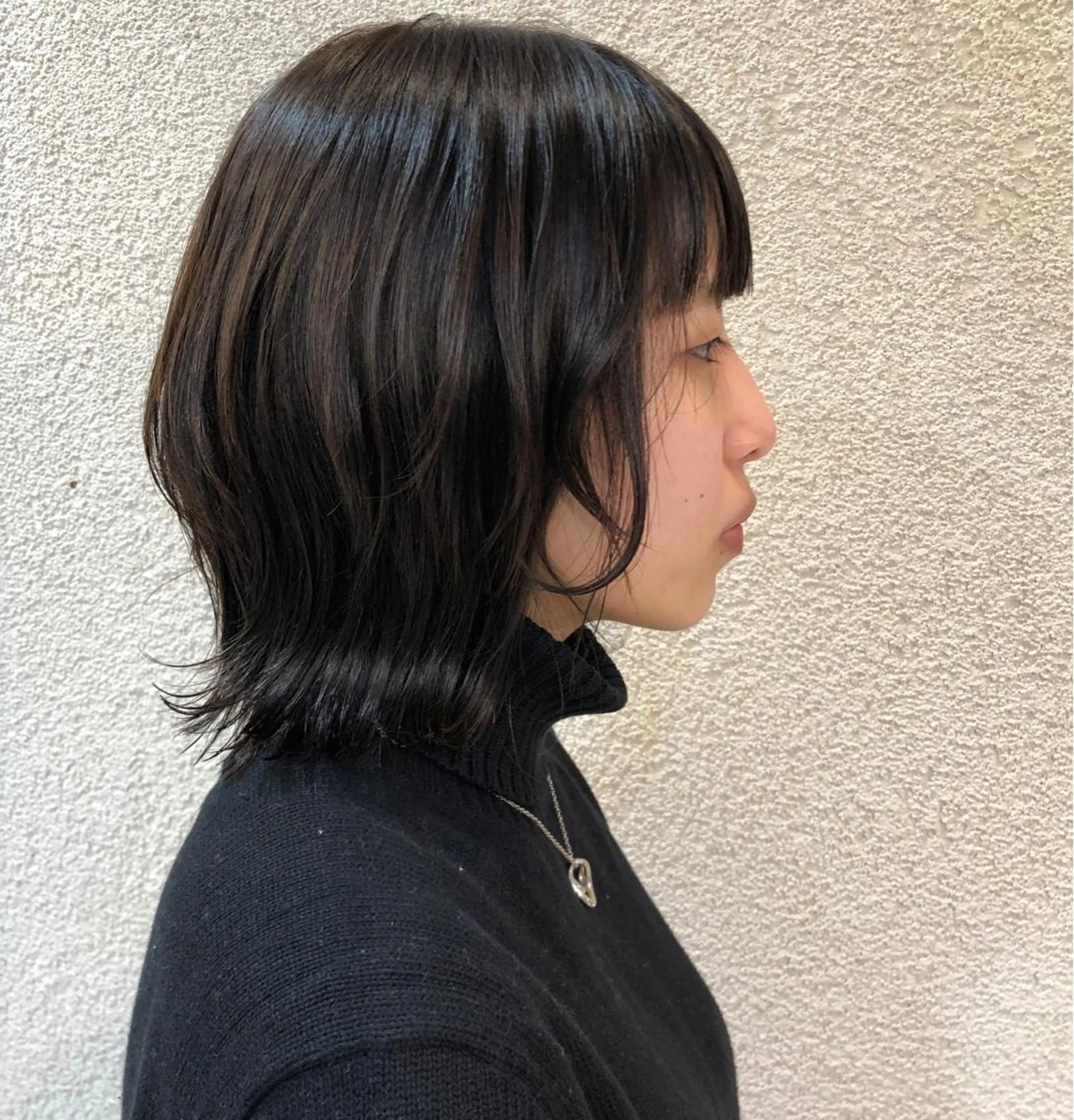 ミディアム カラー カット ヘッドスパ merc. 福田茜のヘアスタイル