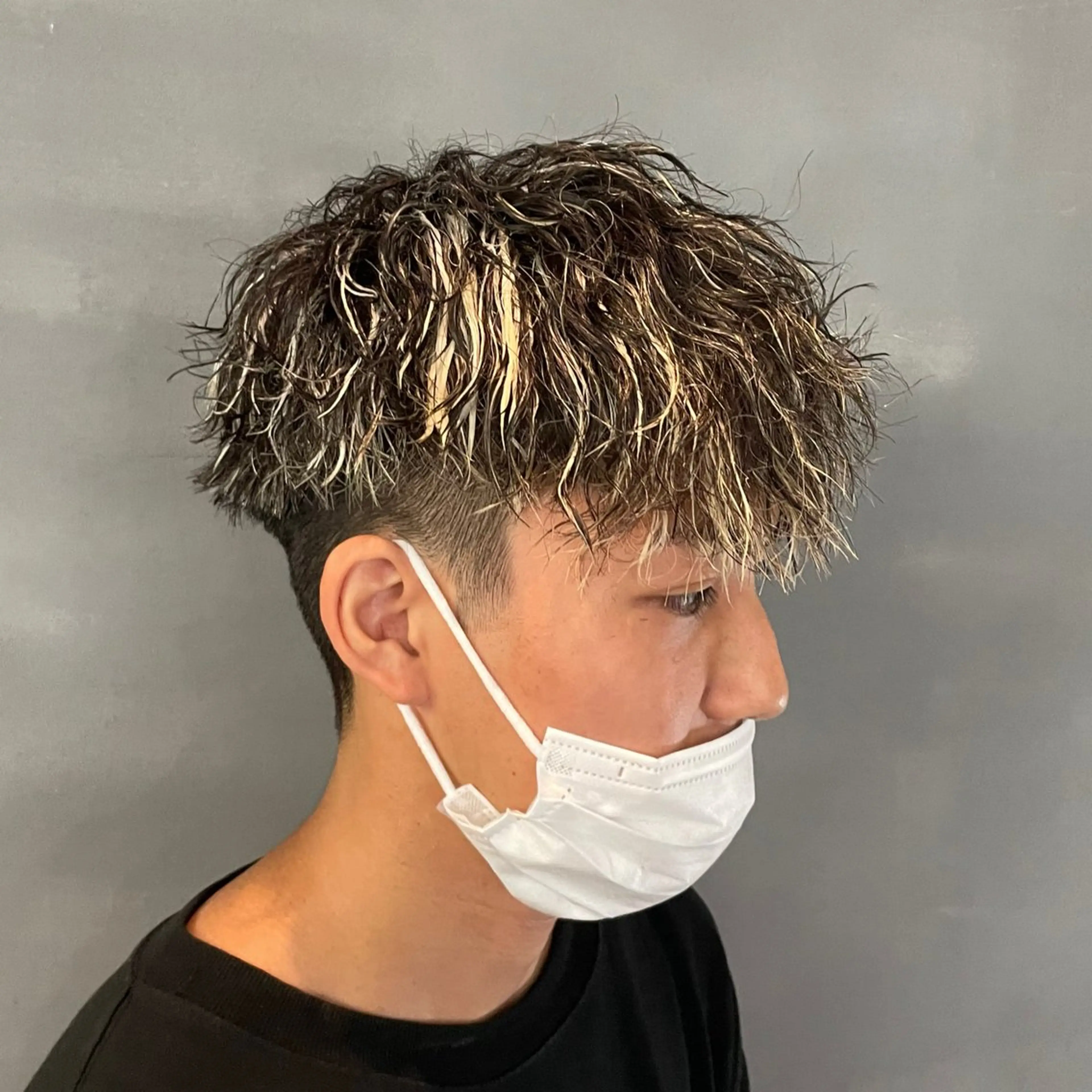 ショート パーマ ツイストスパイラルパーマ 似合わせカット スパイラルパーマ BIRTH by Happiness所属・【メンズ専門】 古田　隆悟のヘアスタイル