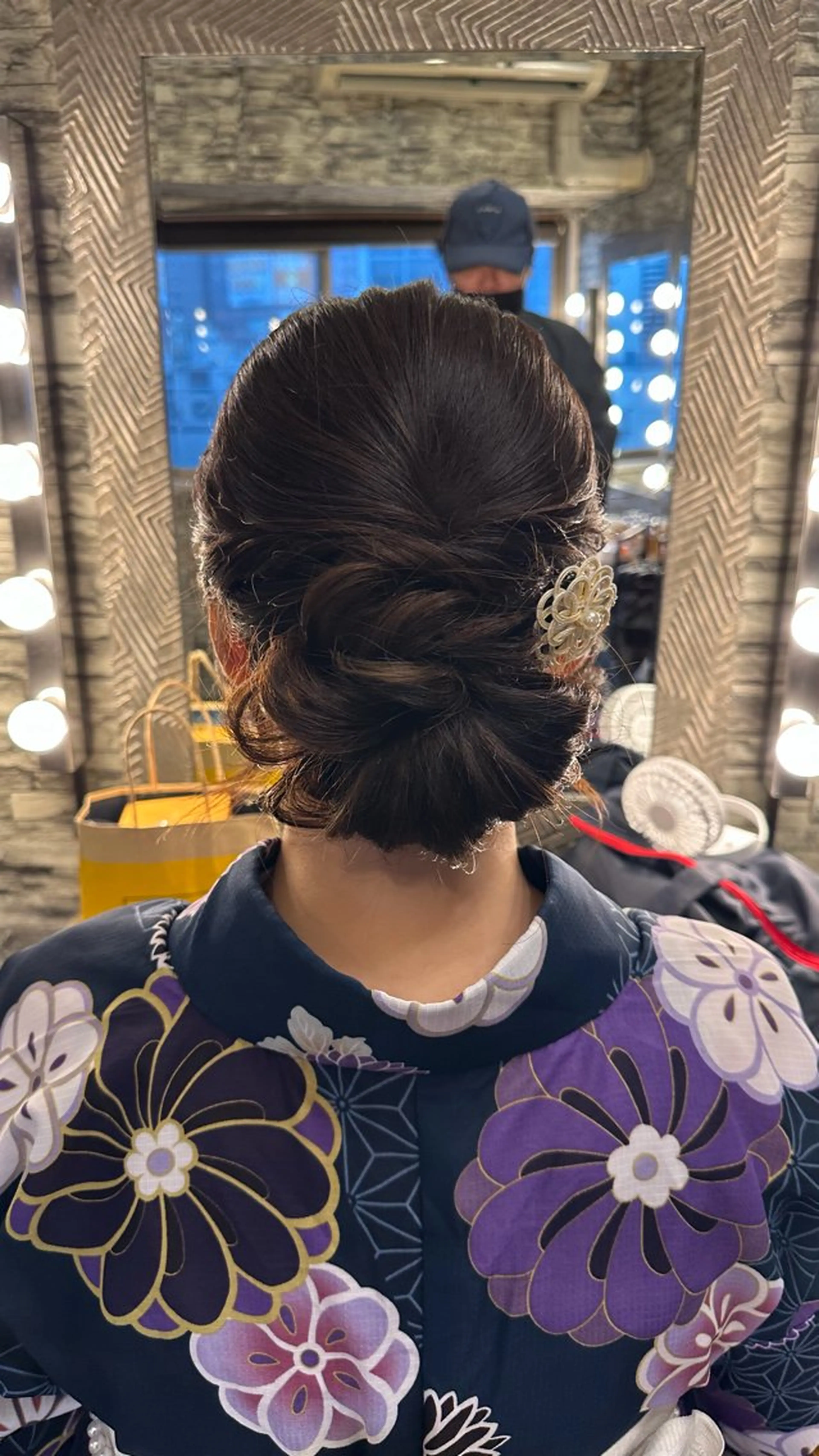 セミロング ヘアアレンジ hair make  Lucciのヘアスタイル