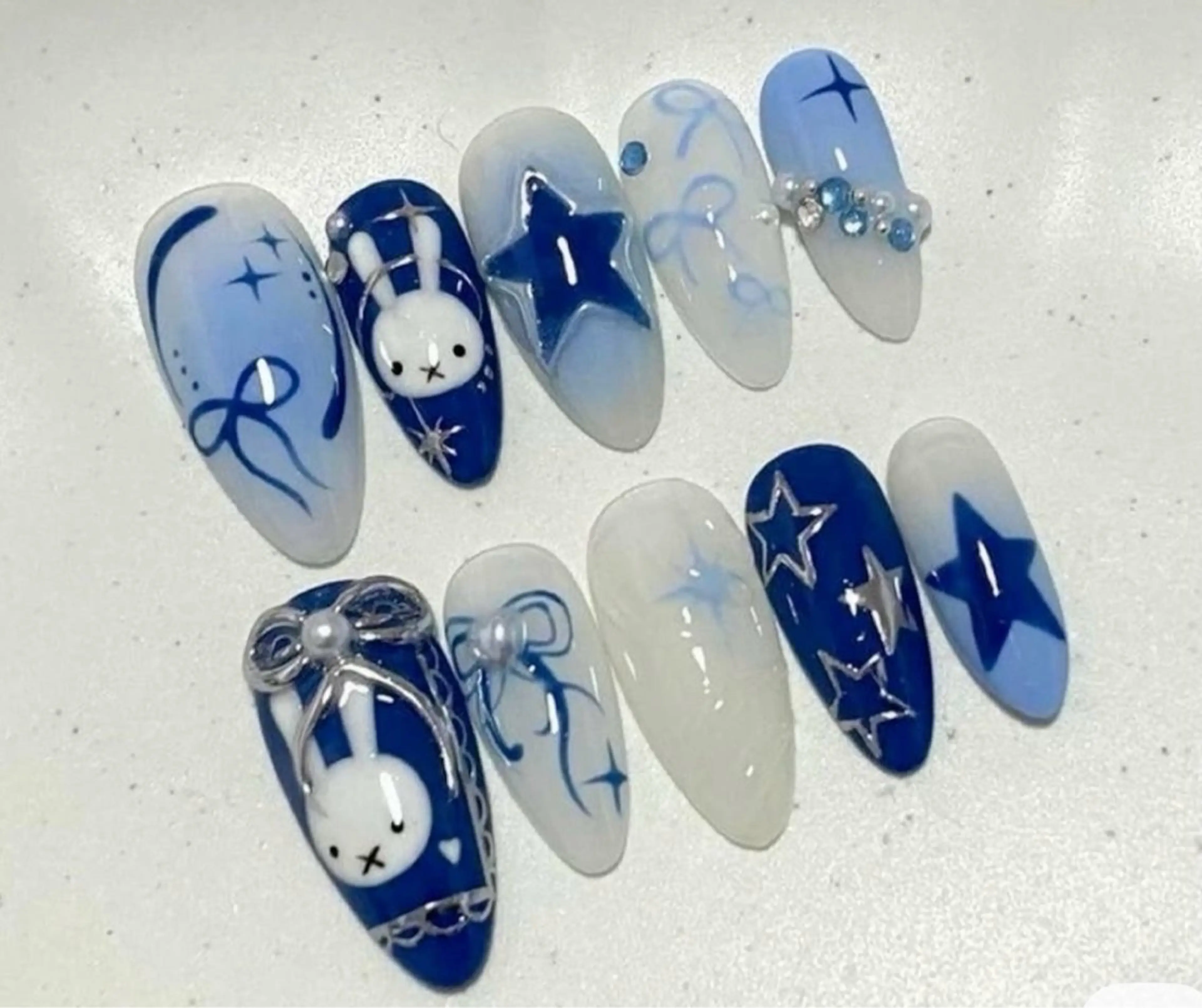 ネイル アートネイル フットネイル フレンチネイル ジェルネイル 韓国ネイル Kawaii Nail Salon所属・YURI NAIL NARITAのネイルデザイン