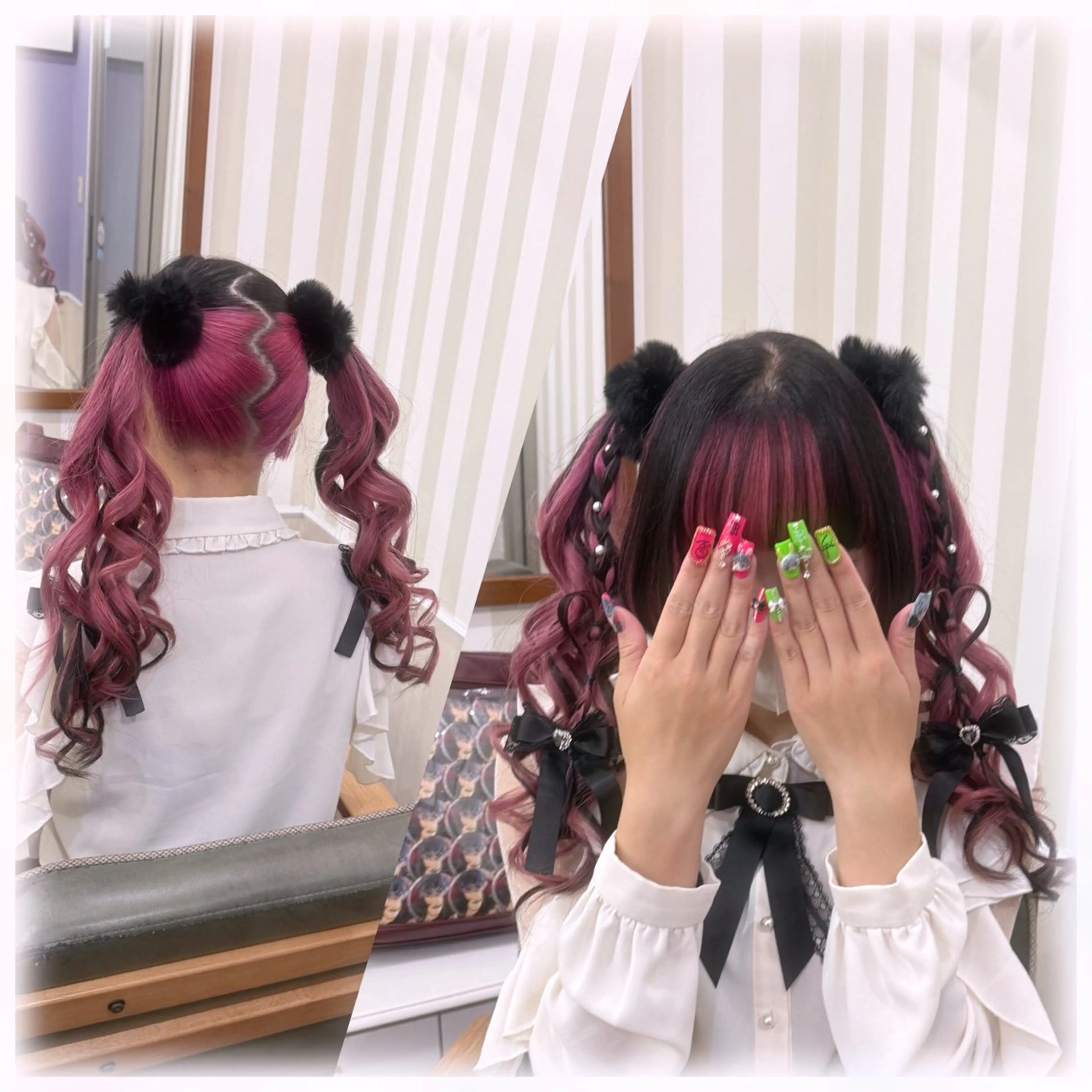 ヘアアレンジ ツインテール 秋葉原コットン所属・ヘアセット 🤍AIRA🤍のヘアスタイル