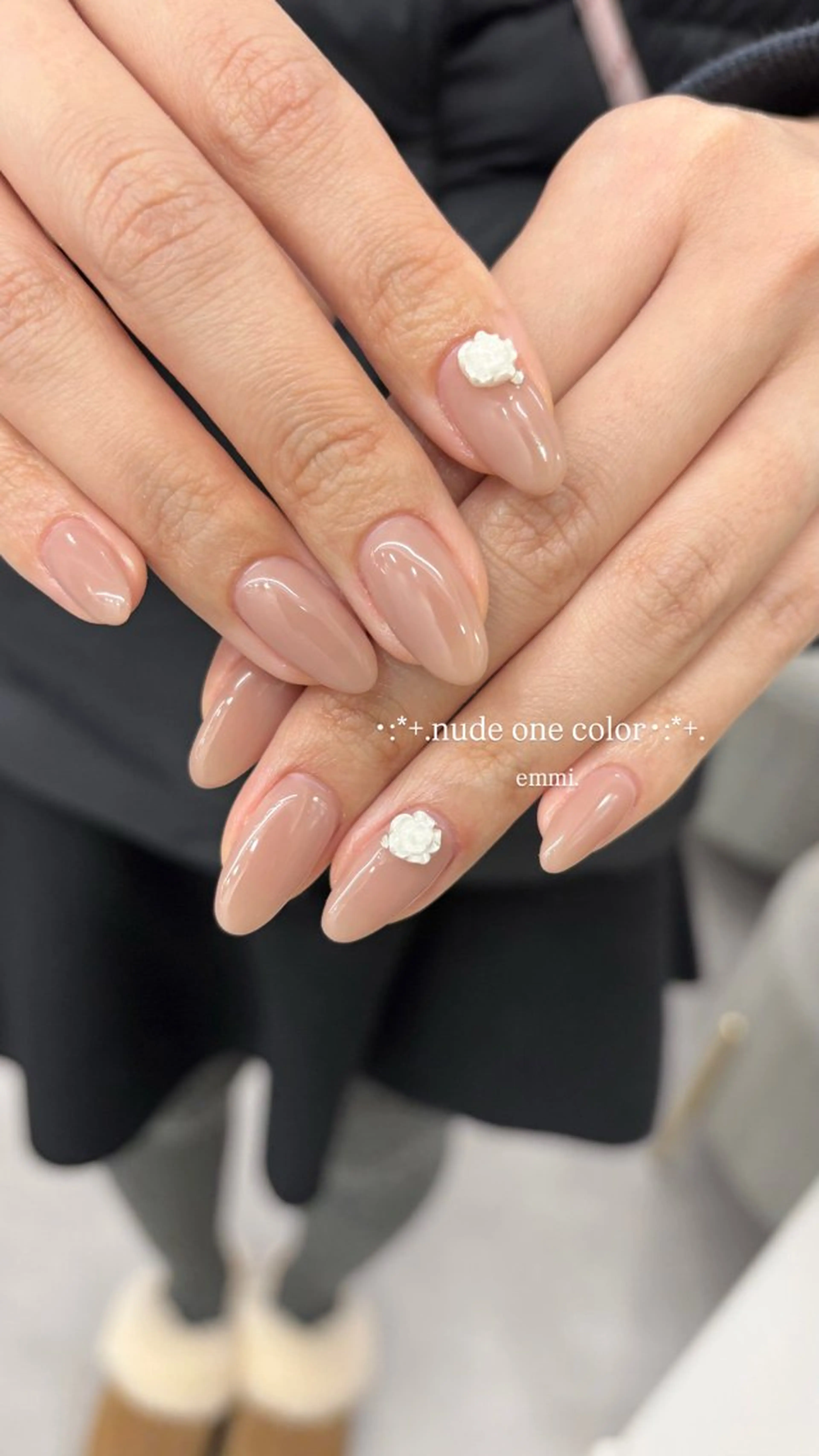 ネイル ワンカラーネイル ハンドネイル GO TODAY SHAiRE SALON 表参道colore店所属・emmi nailのネイルデザイン