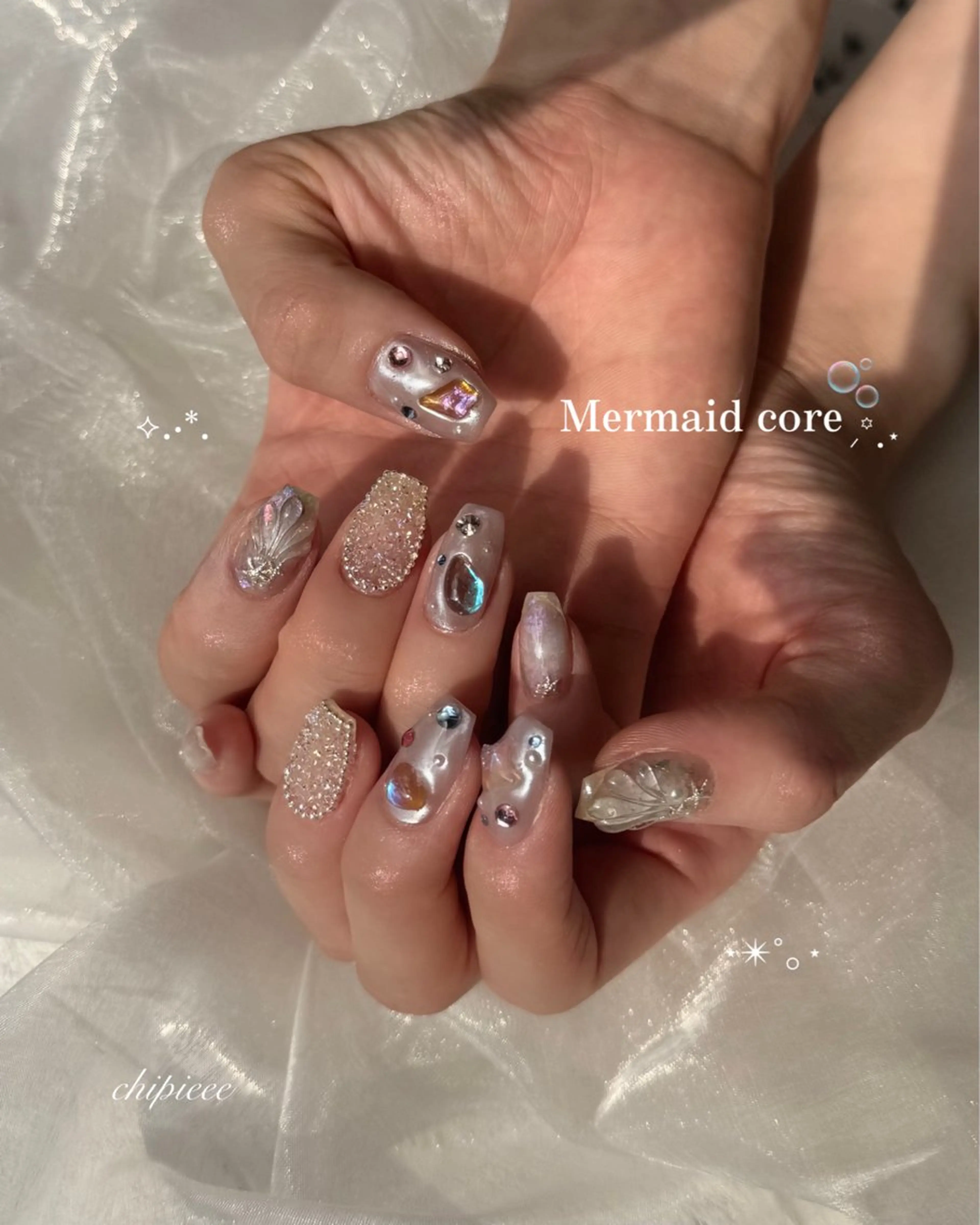 ネイル ハンドネイル chipieee kannaのネイルデザイン