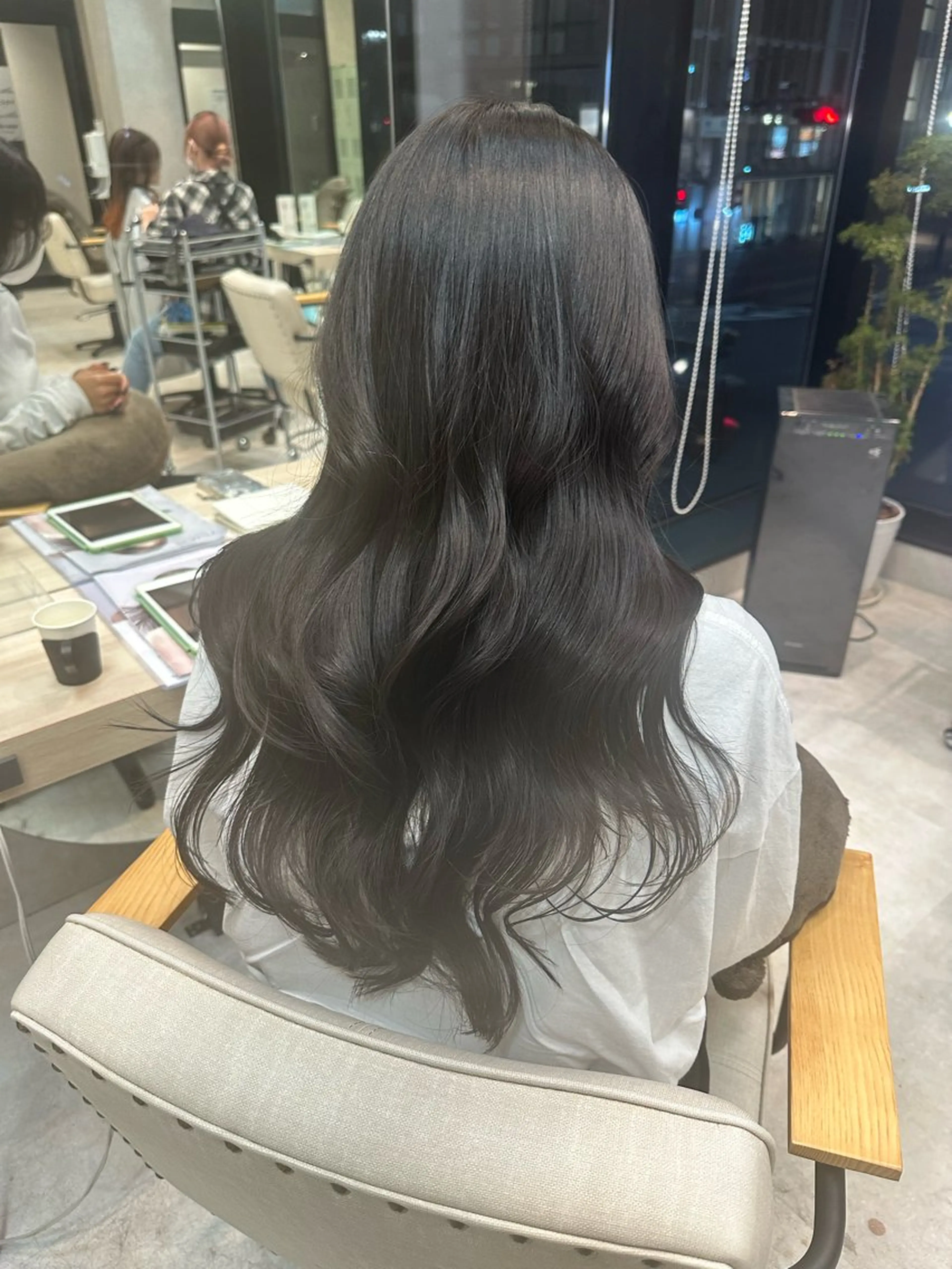 ロング カラー 韓国ヘア🦢🖤 Sayumiのヘアスタイル