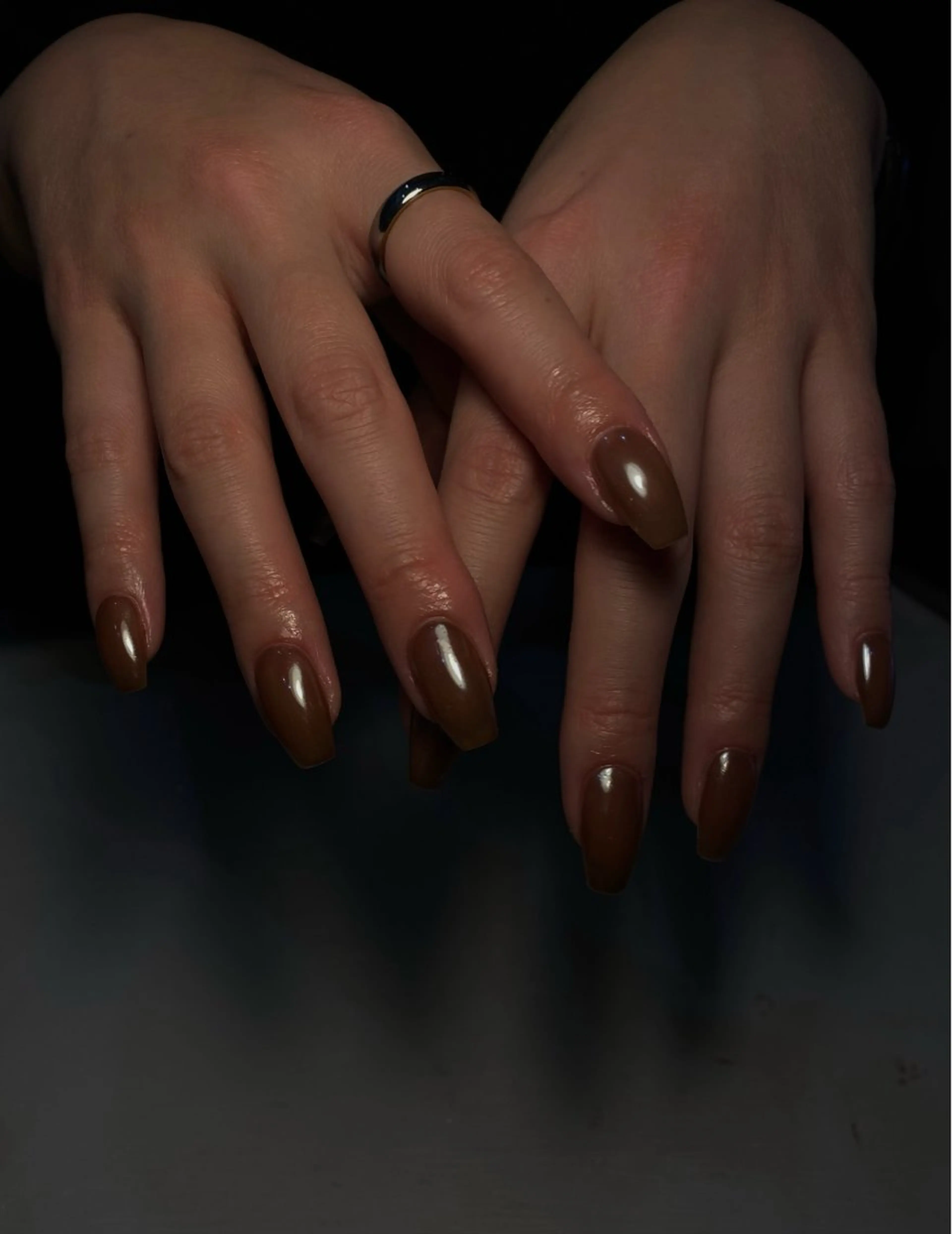 ネイル オーロラネイル ハンドネイル ハンドケア NILATE所属・渡邉 あいのネイルデザイン