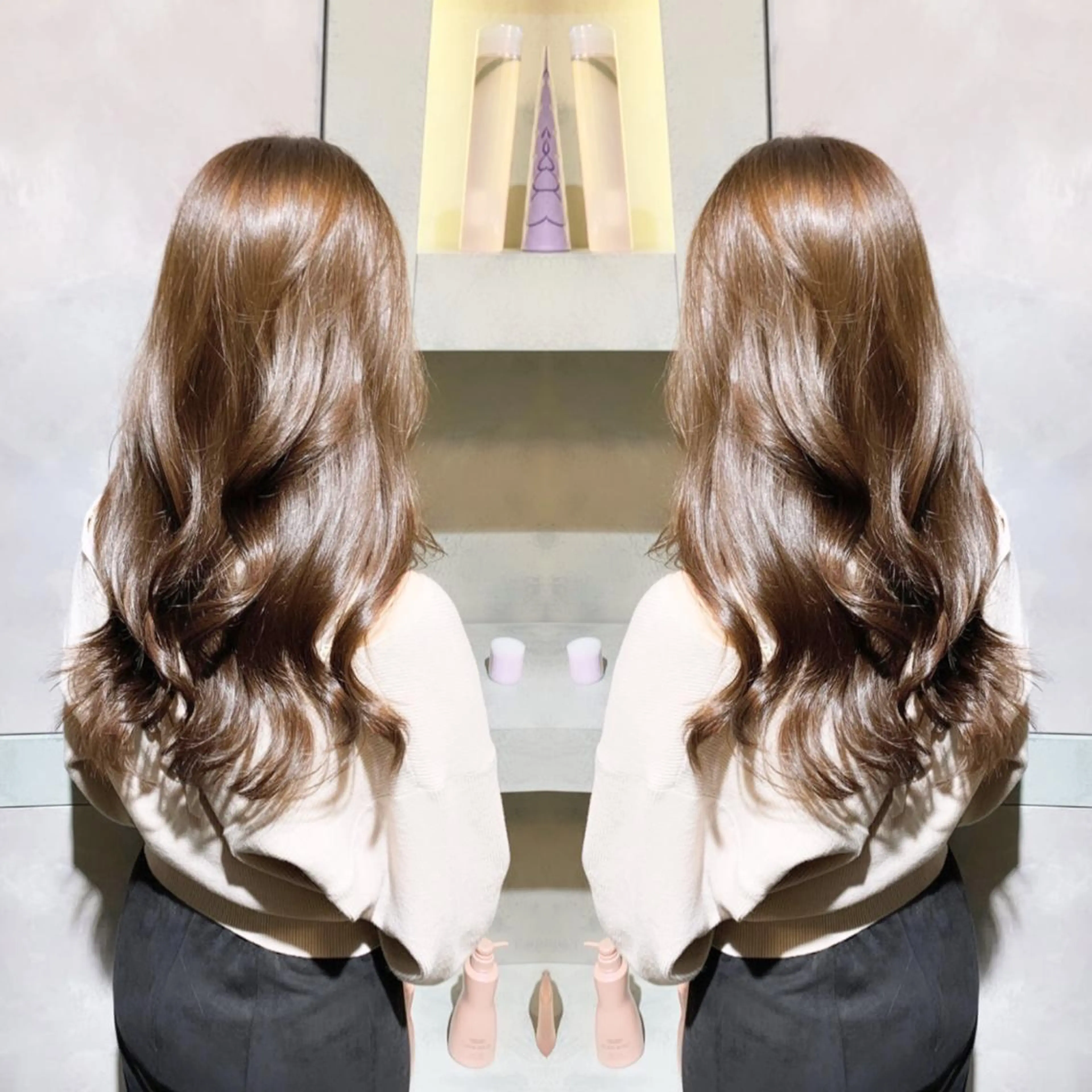 ロング カラー I’ve所属・💘大人可愛く💘 Natsuki❥❥❥のヘアスタイル