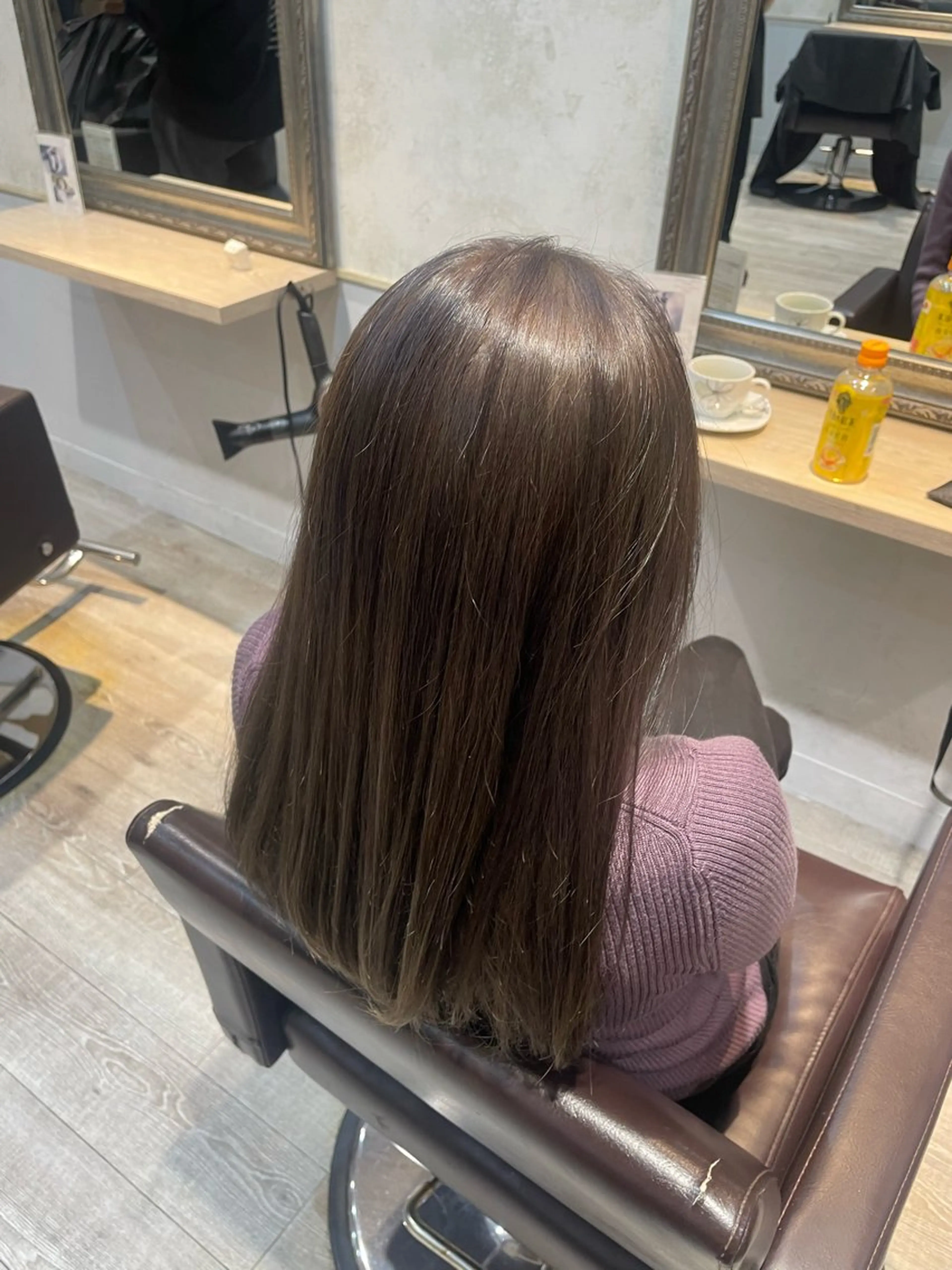 ブリーチ+オンカラー୨୧⟡.·(5cm以上カット込)の写真