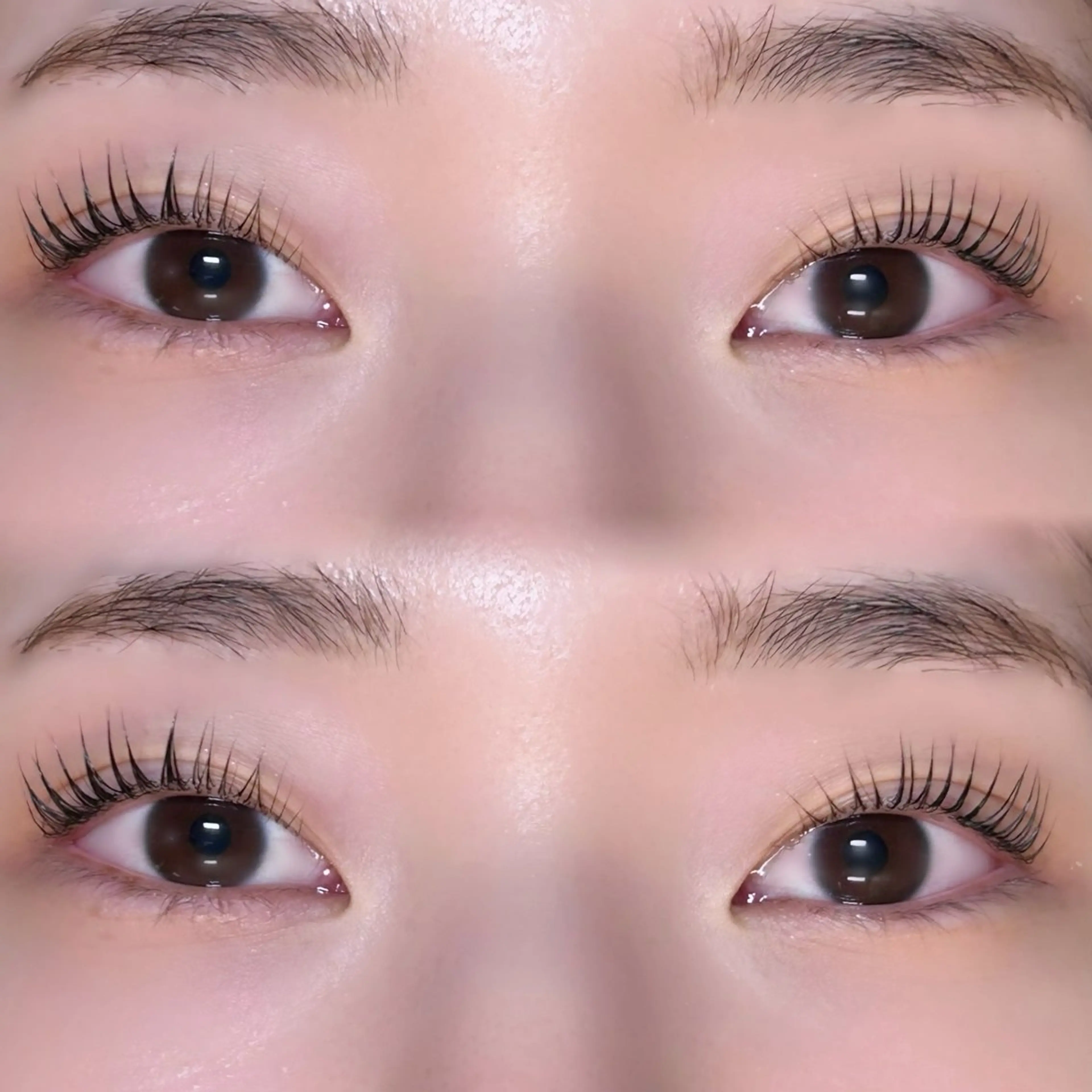 マツエク・マツパ PLATINUM DOLL アイリ💚のマツエク・マツパデザイン