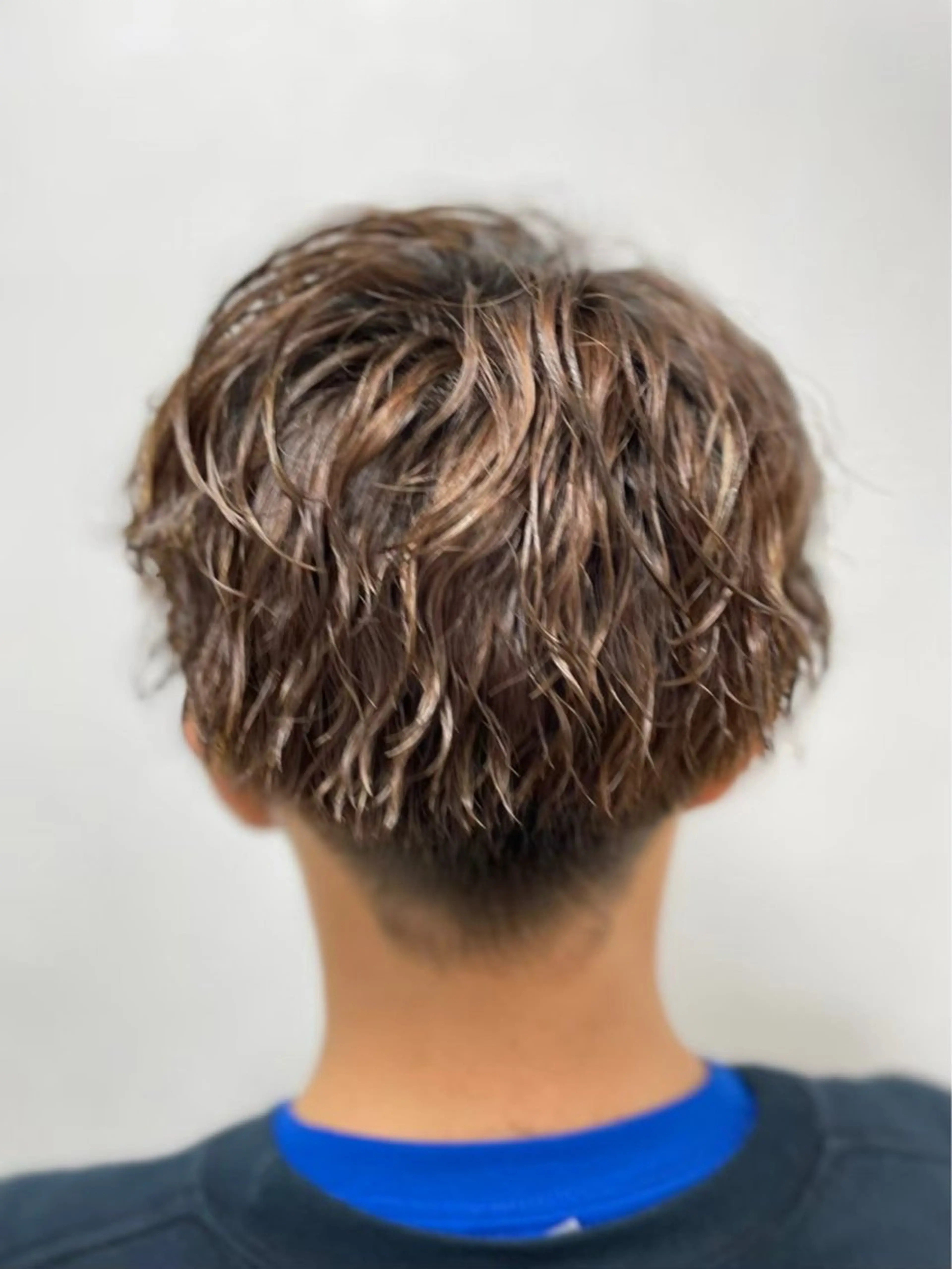 メンズカット+カラーの写真