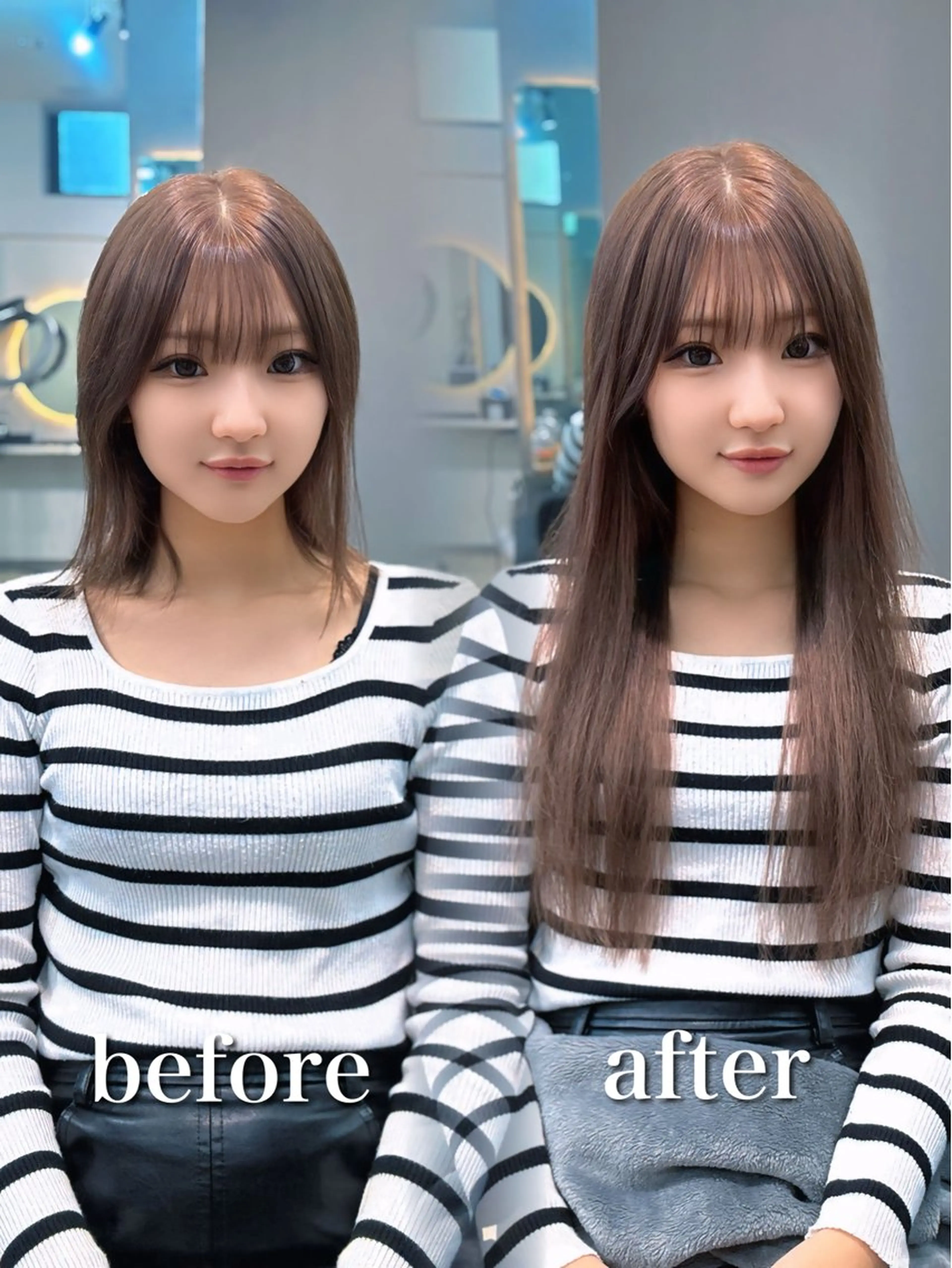 ロング カット ヘアカラー エクステ エクステの神様 ▫️原島ユウヤ▫️のヘアスタイル