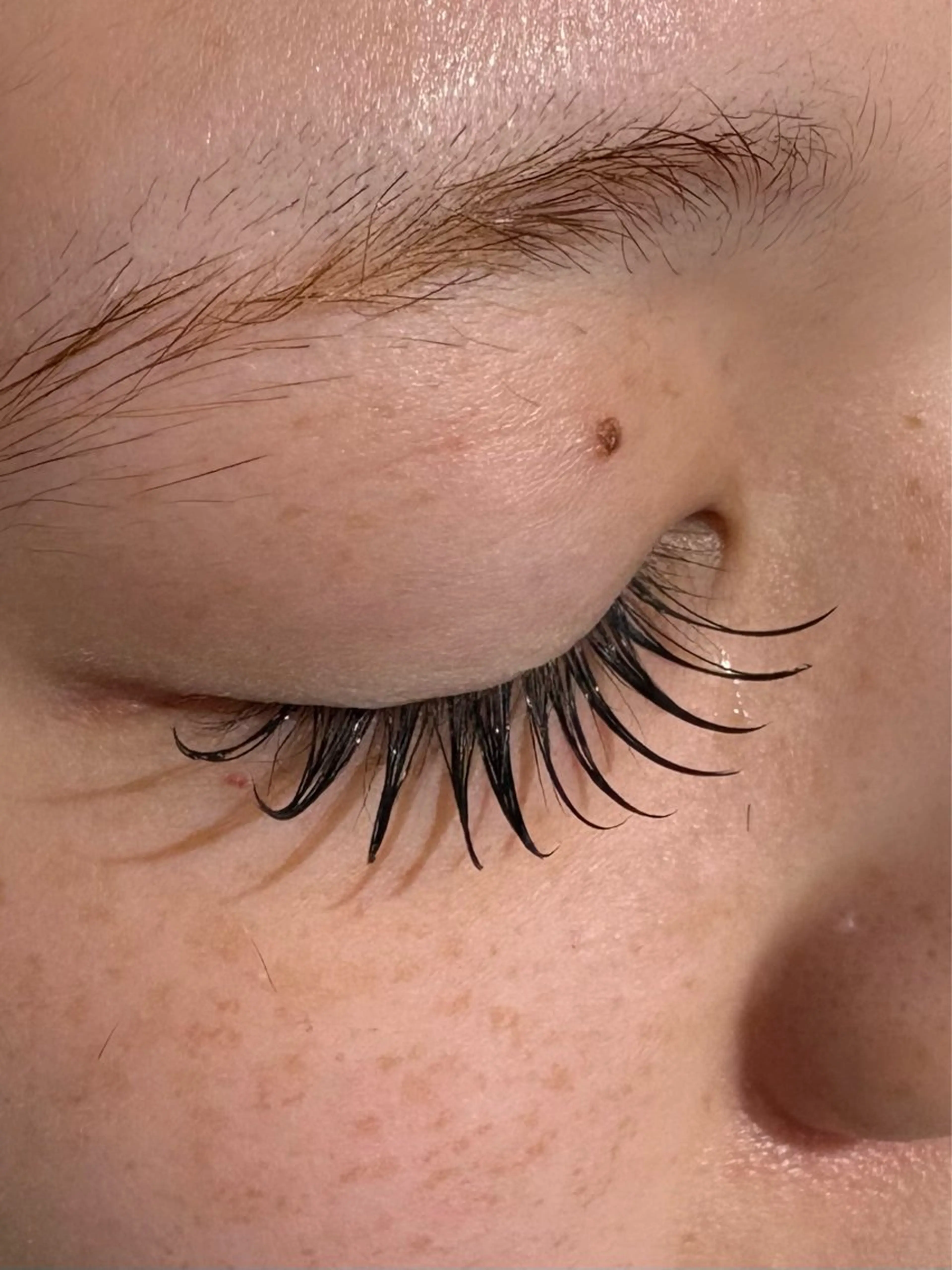 マツエク・マツパ 束感まつ毛 フラットラッシュ 似合わせカット/マツ エク/🌺ココネ🌺のヘアスタイル