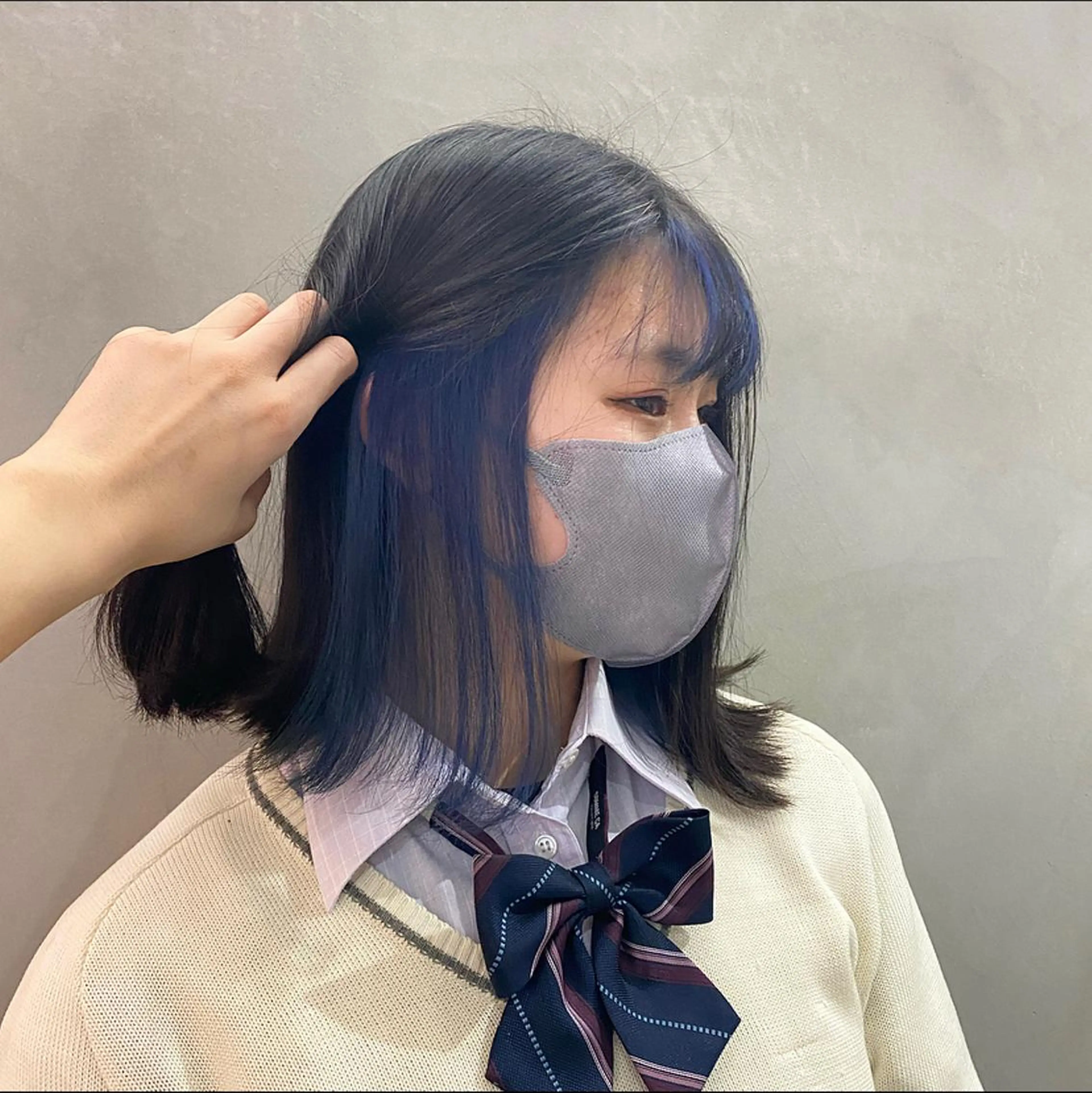 ミディアム カラー マンツーマン施術🌷 透明感/HIKARIのヘアスタイル