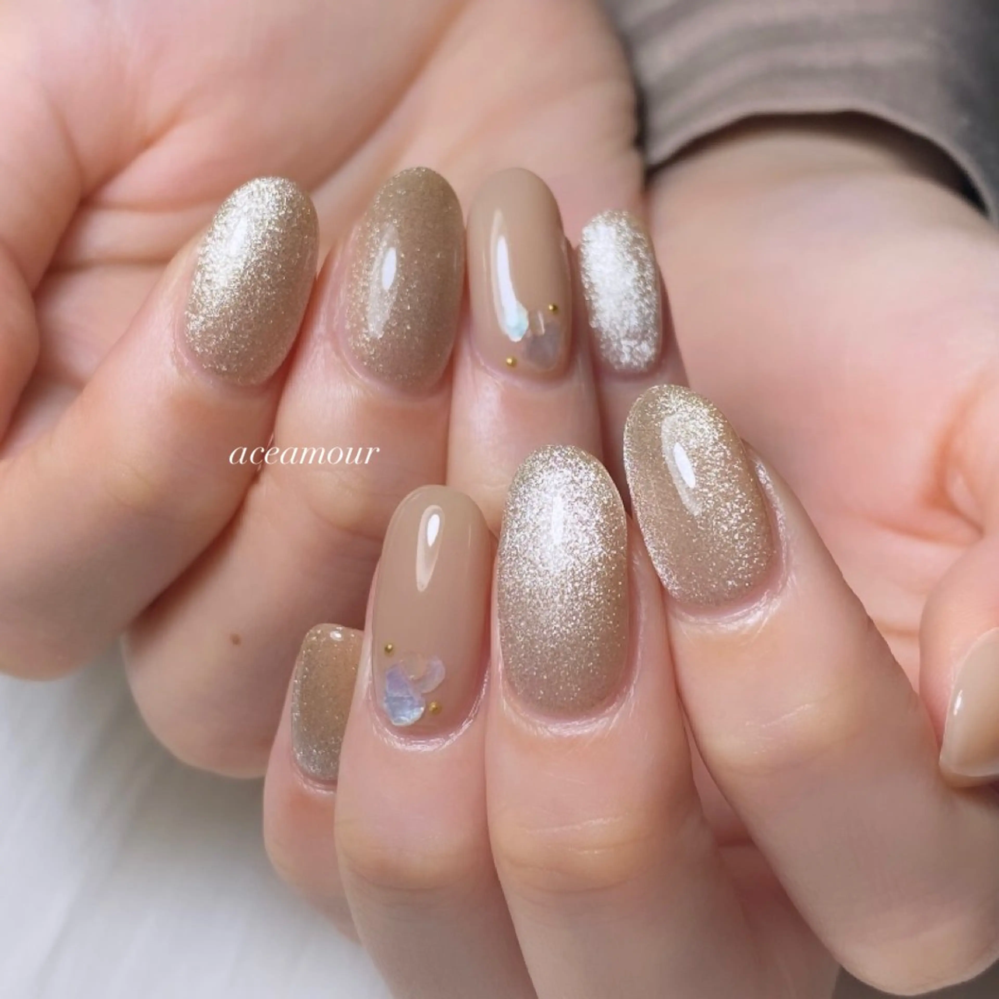 ネイル ネイル/耳つぼ /新ホワイトニングのネイルデザイン