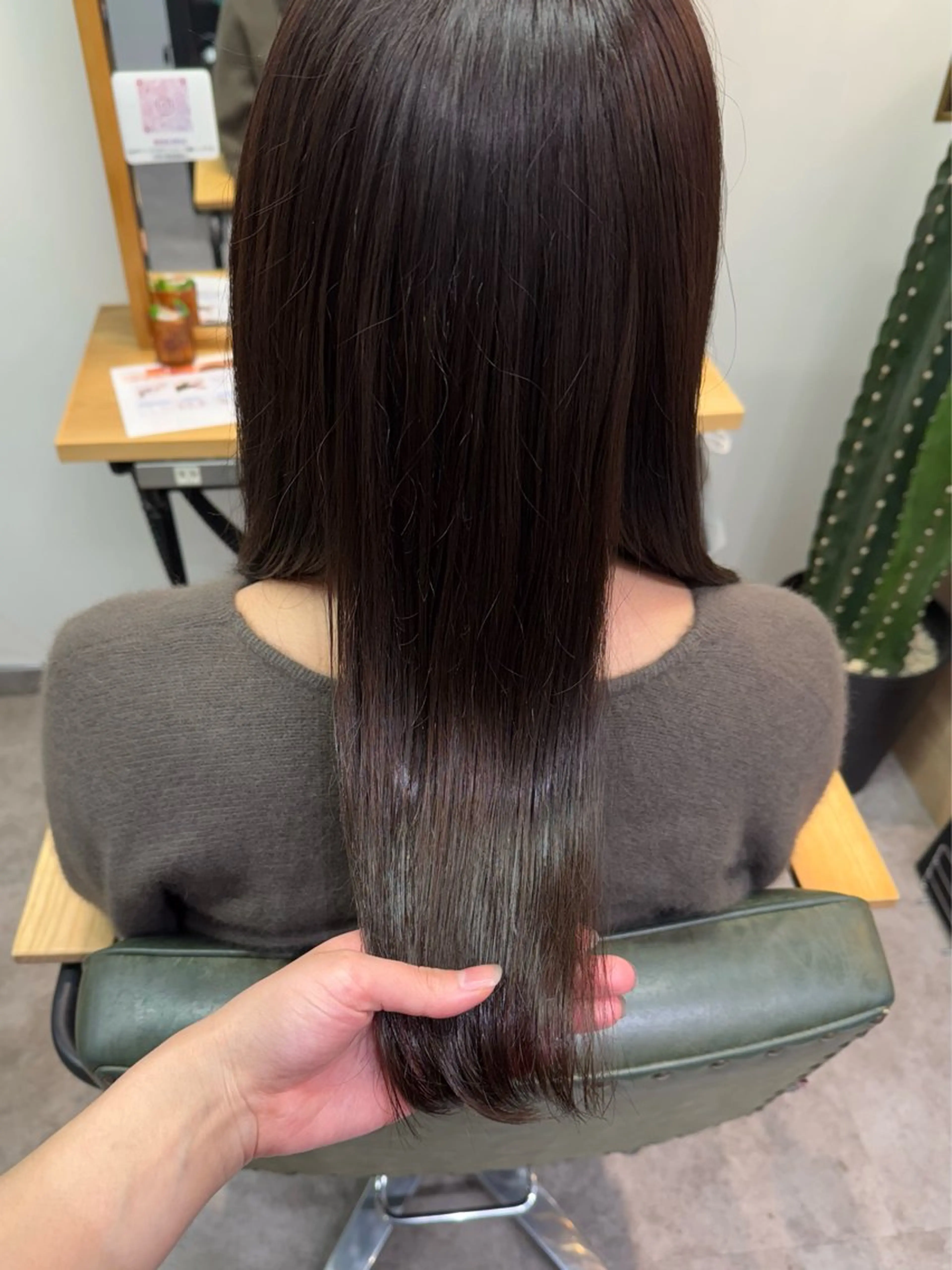 ロング カラー ヘアカラー トリートメント 縮毛矯正/艶髪カラー /パーマ/ひふみ🌱のその他イメージ