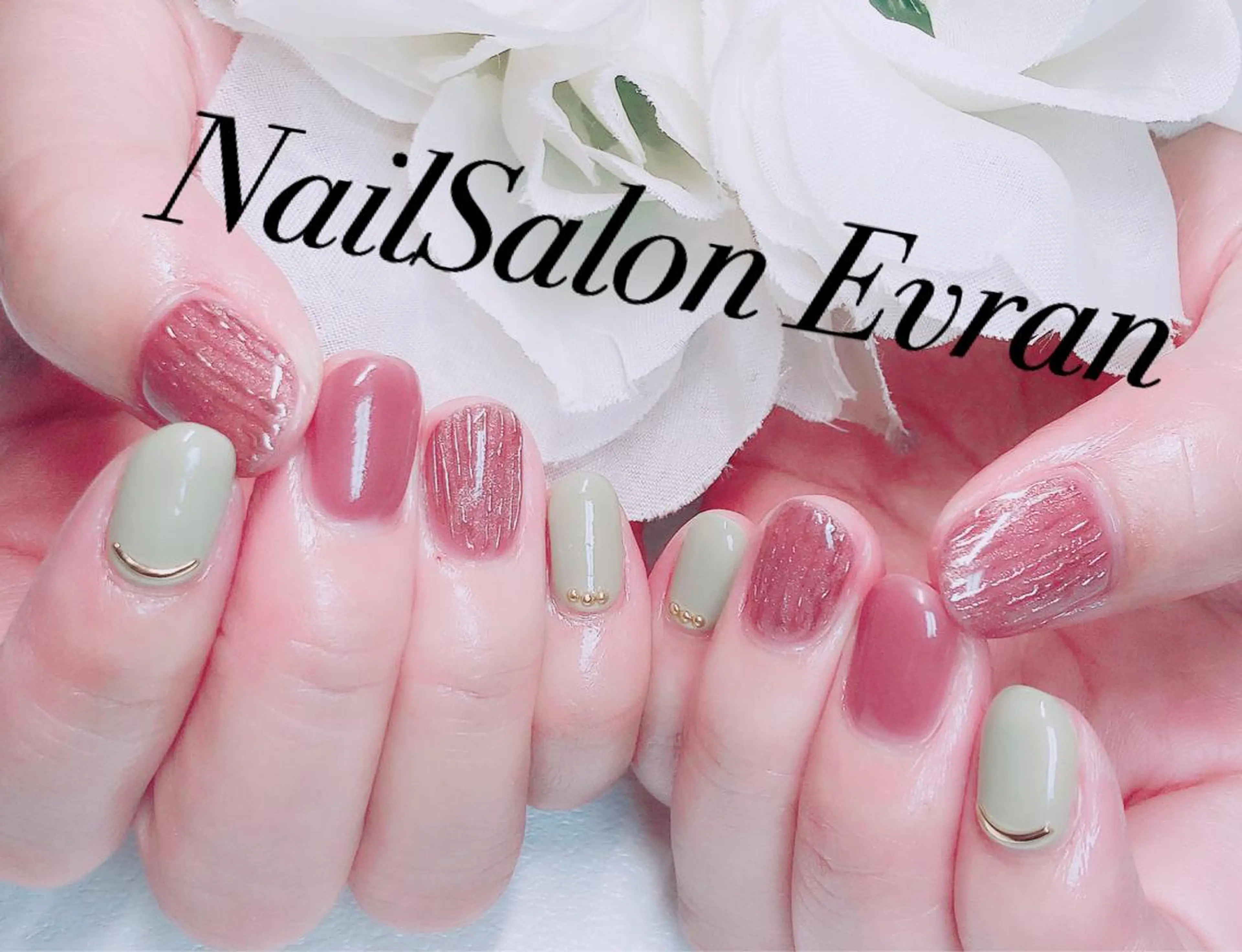 ネイル ハンドネイル Nail salon Evranのネイルデザイン