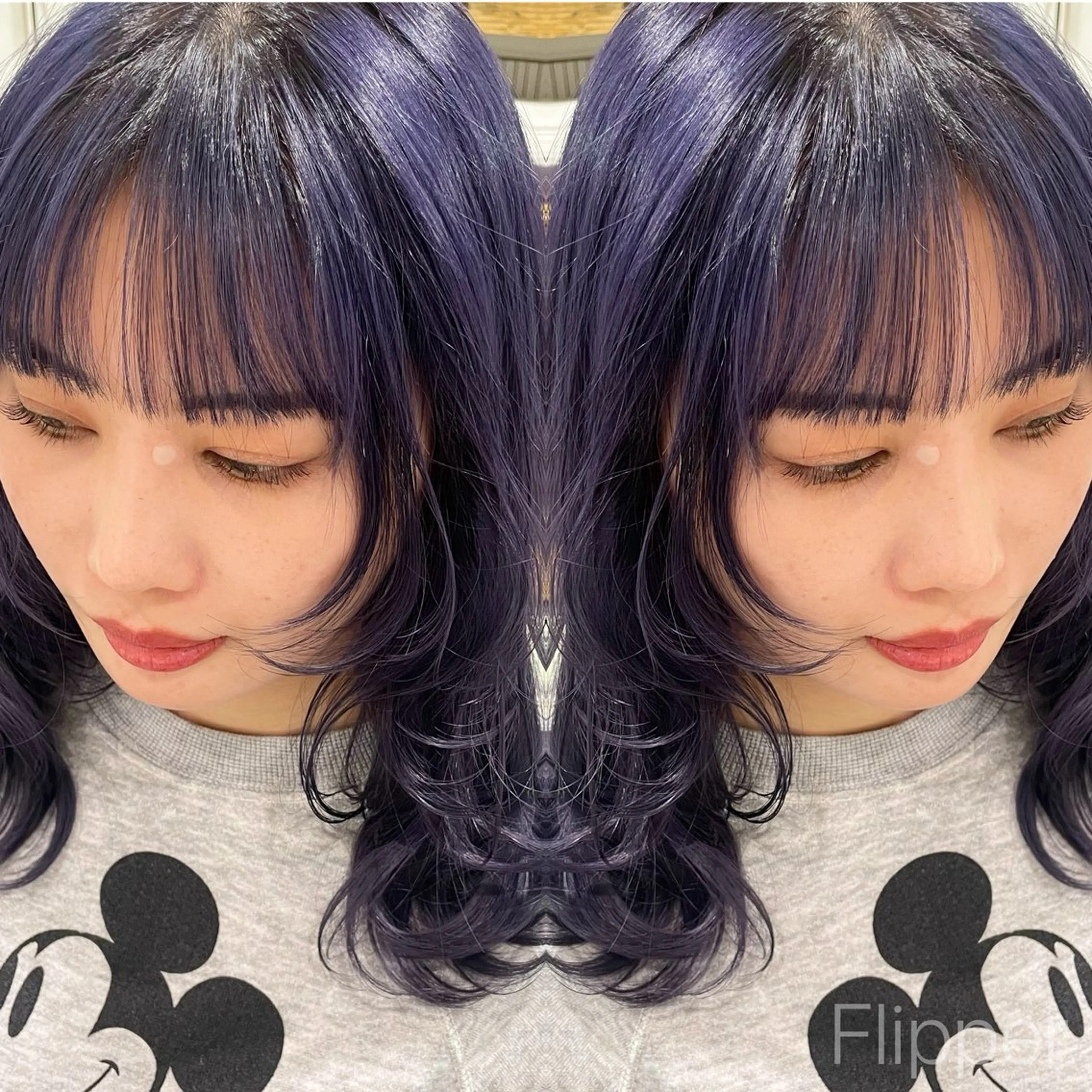 ロング カラー 💫骨格診断カット 🌈KAHOのヘアスタイル