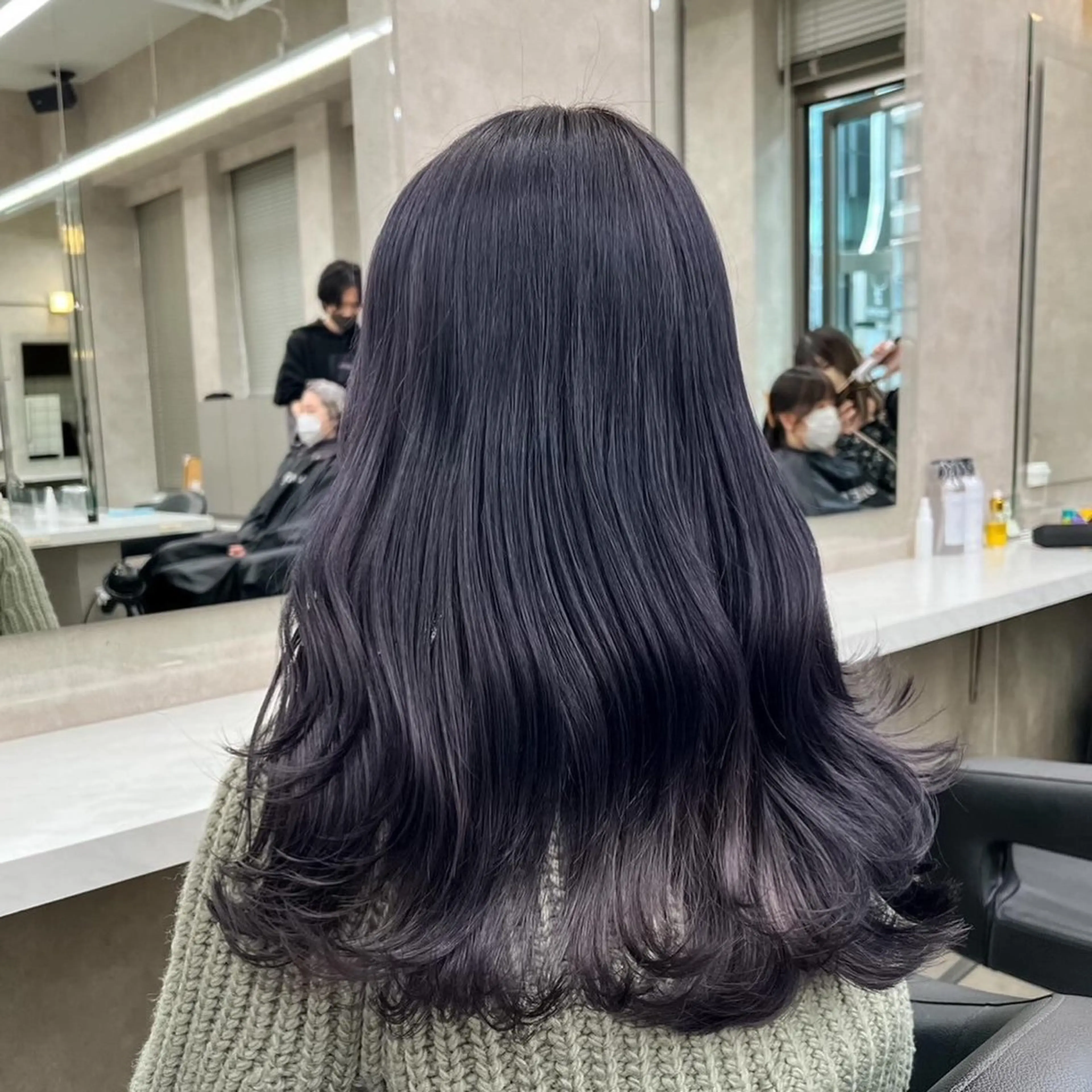 ロング カラー 🤍レイヤー/顔周り /hirari🤍のヘアスタイル