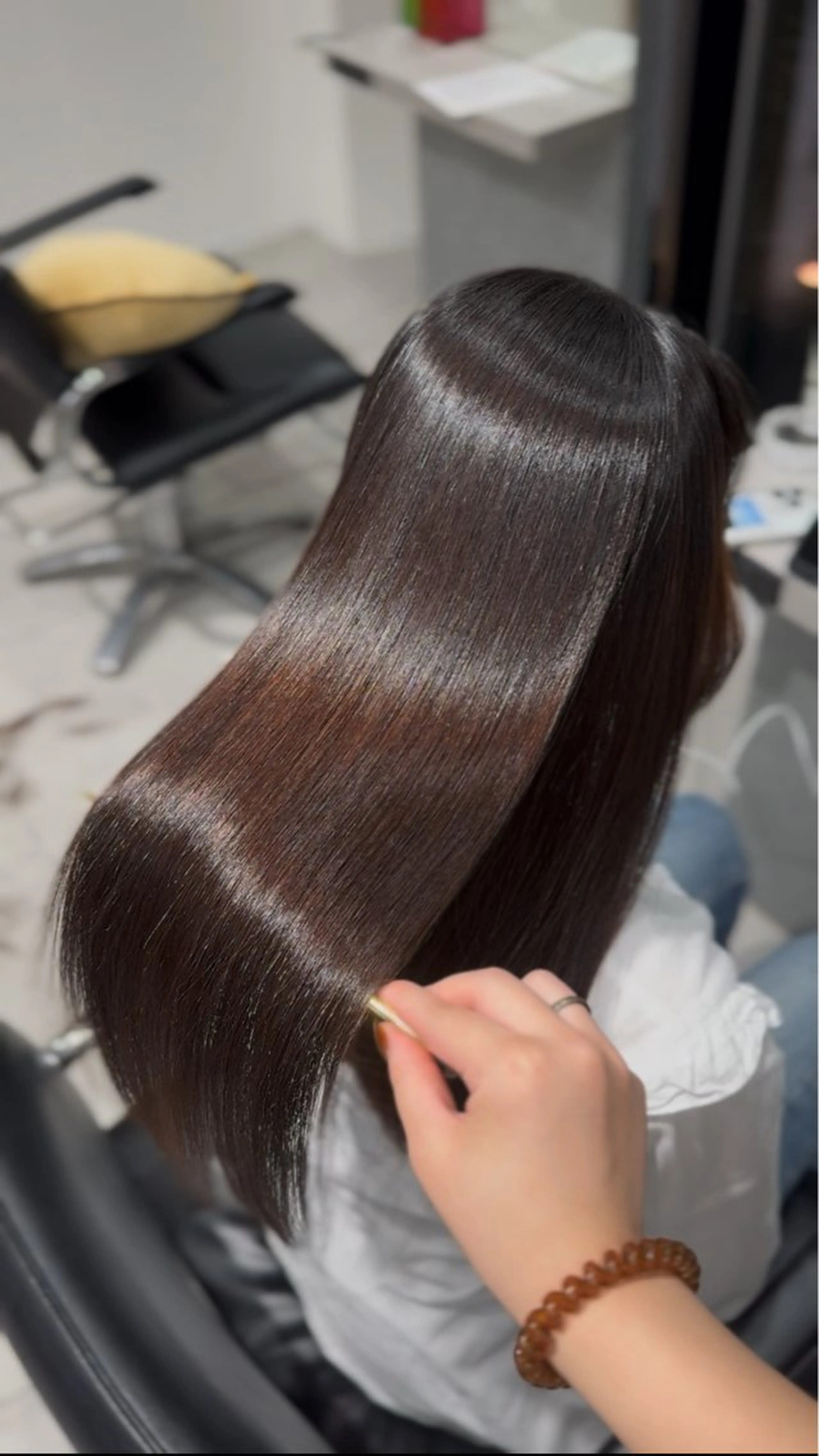 ロング RAF TOKYO 薬院店所属・福岡／艶髪カラー/ 髪質改善/SAEのヘアスタイル