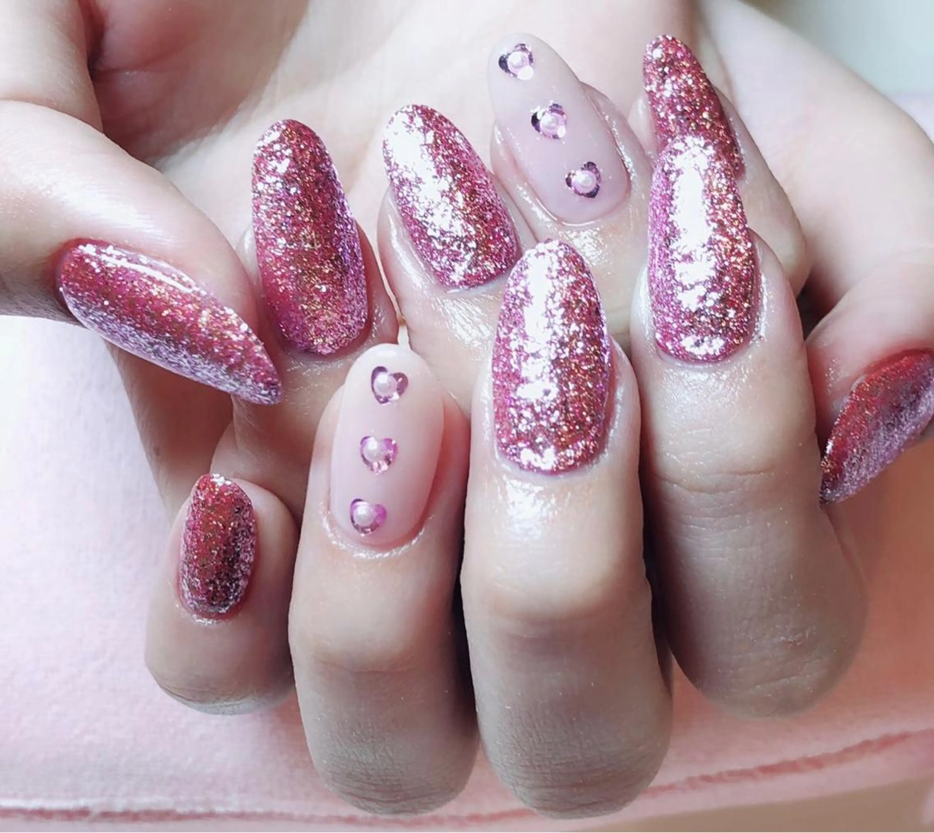 ネイル 長さだし専門店 M2　rikaのネイルデザイン