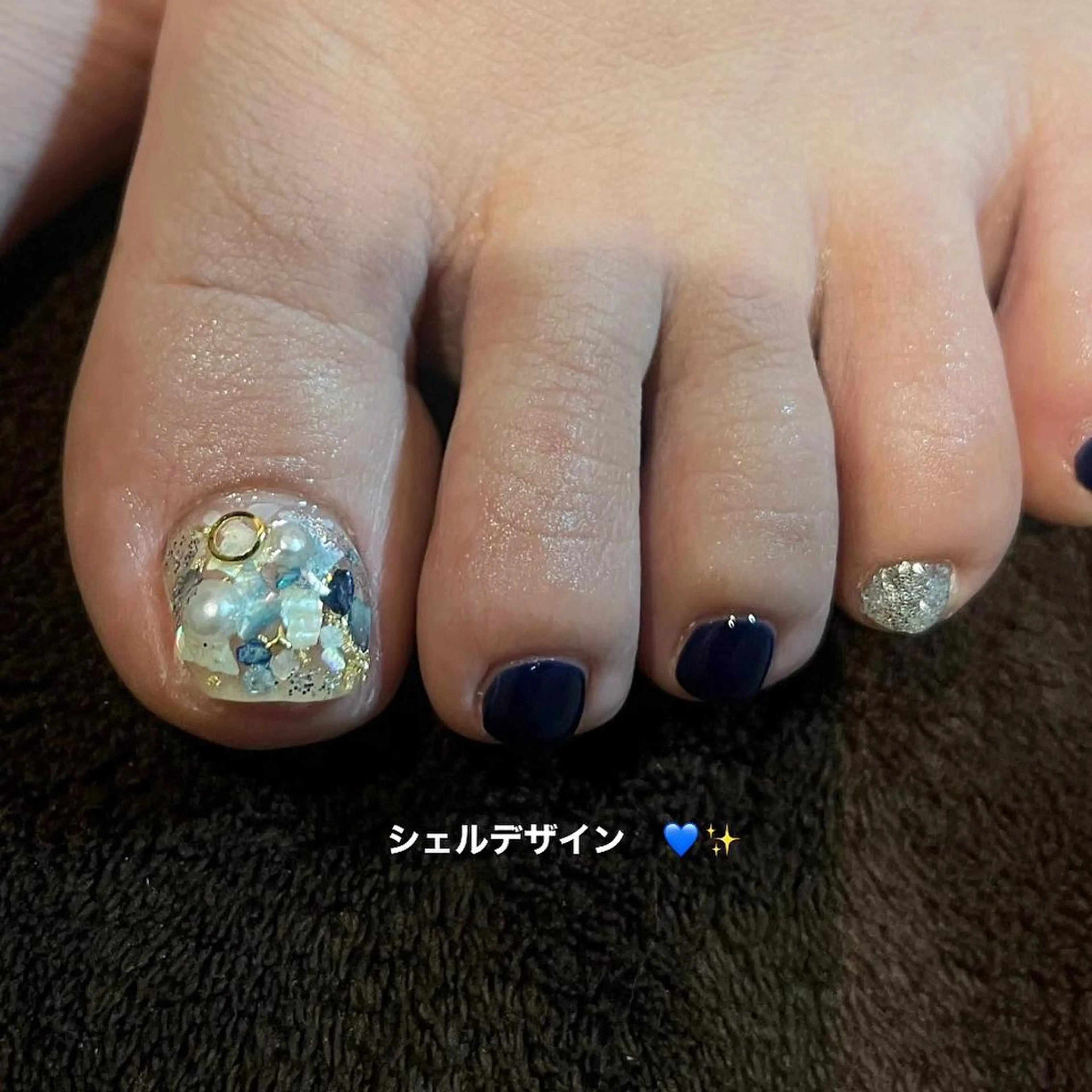 ネイル 🪷福本 亜実　/大阪心斎橋のネイルデザイン