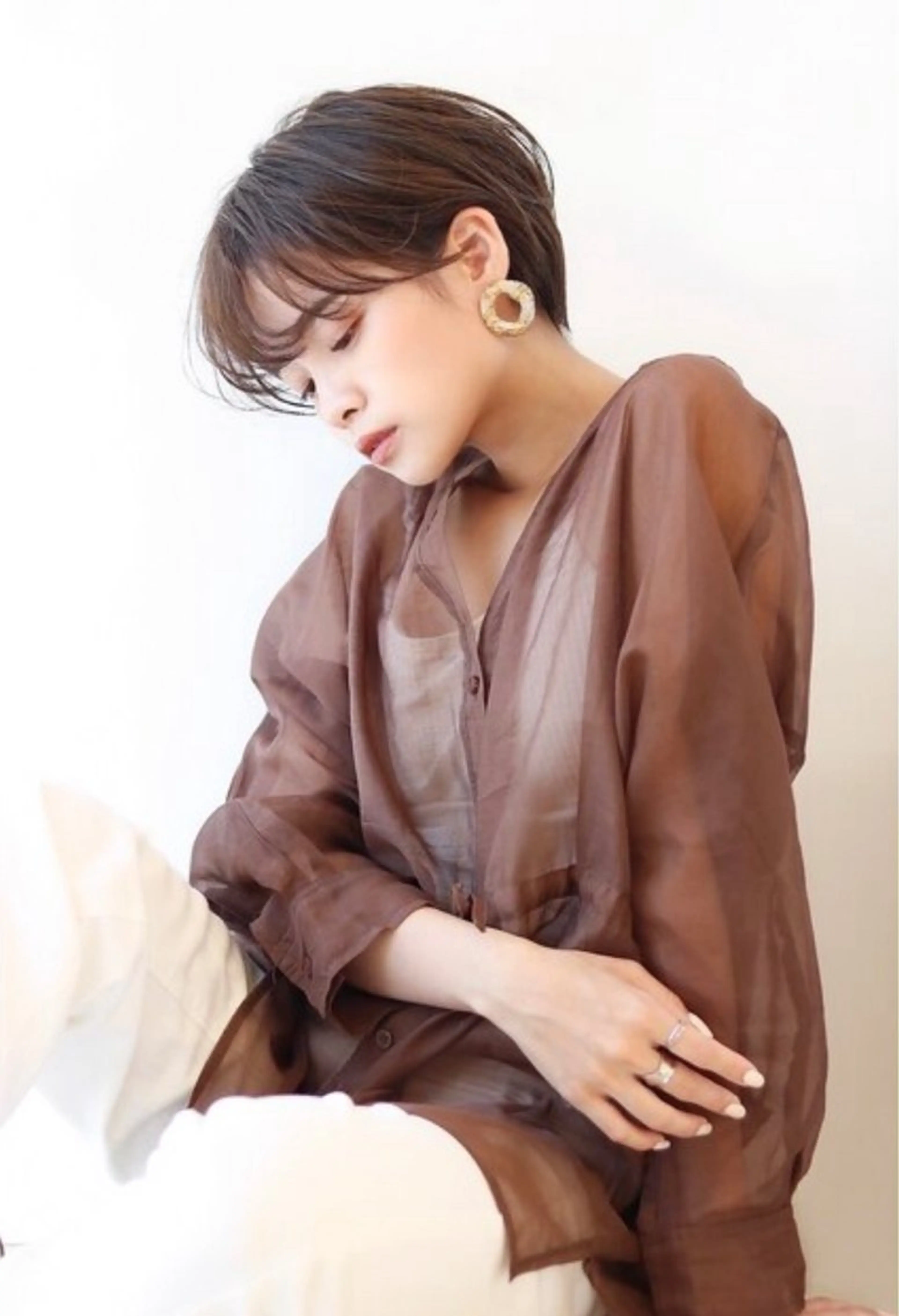 ショート オーロ 中島のヘアスタイル