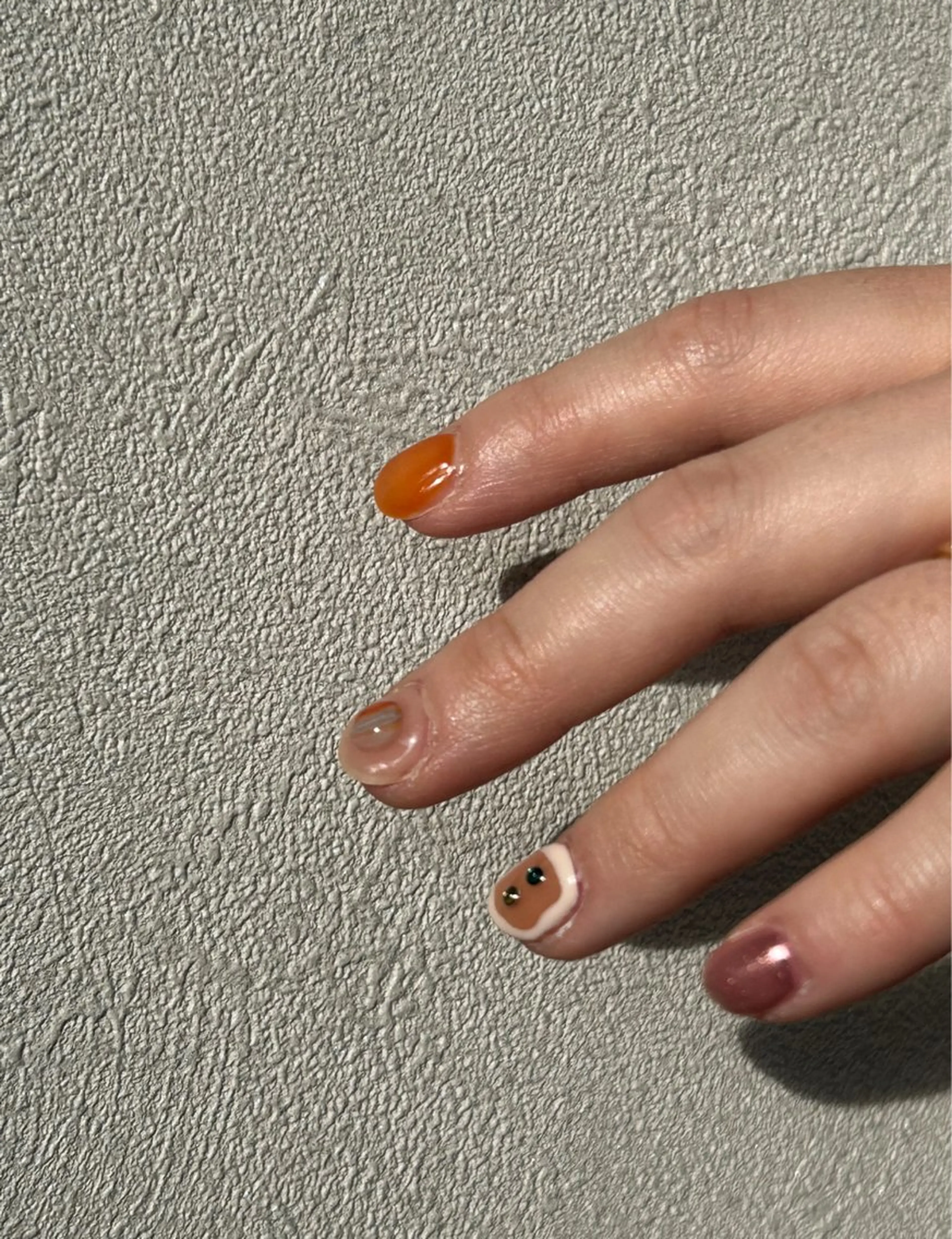 ネイル アートネイル ニュアンスネイル Luo yuukaのネイルデザイン