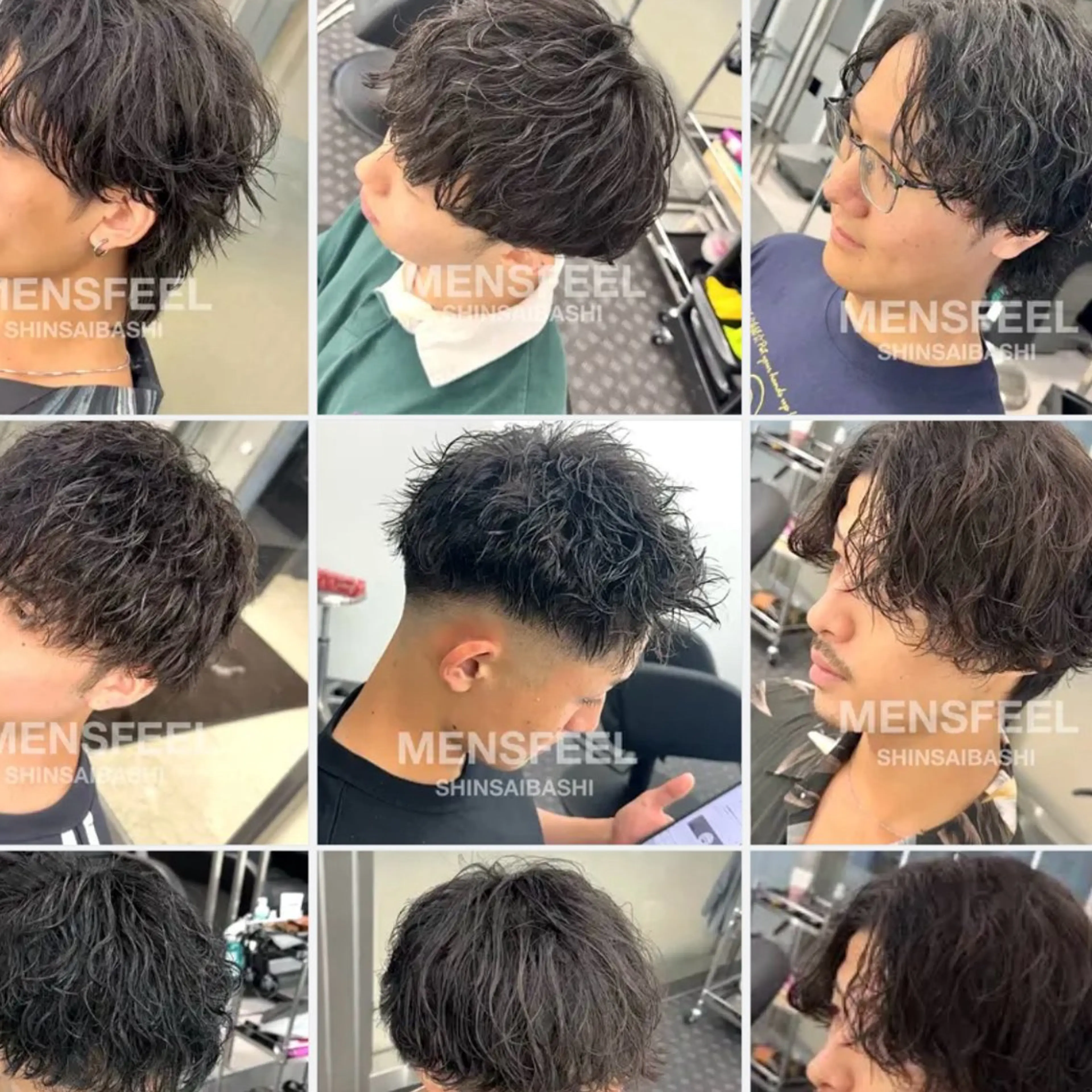 ミディアム MENS FEEL所属・メンズパーマが上手い 💇RYO❤️‍🔥のヘアスタイル