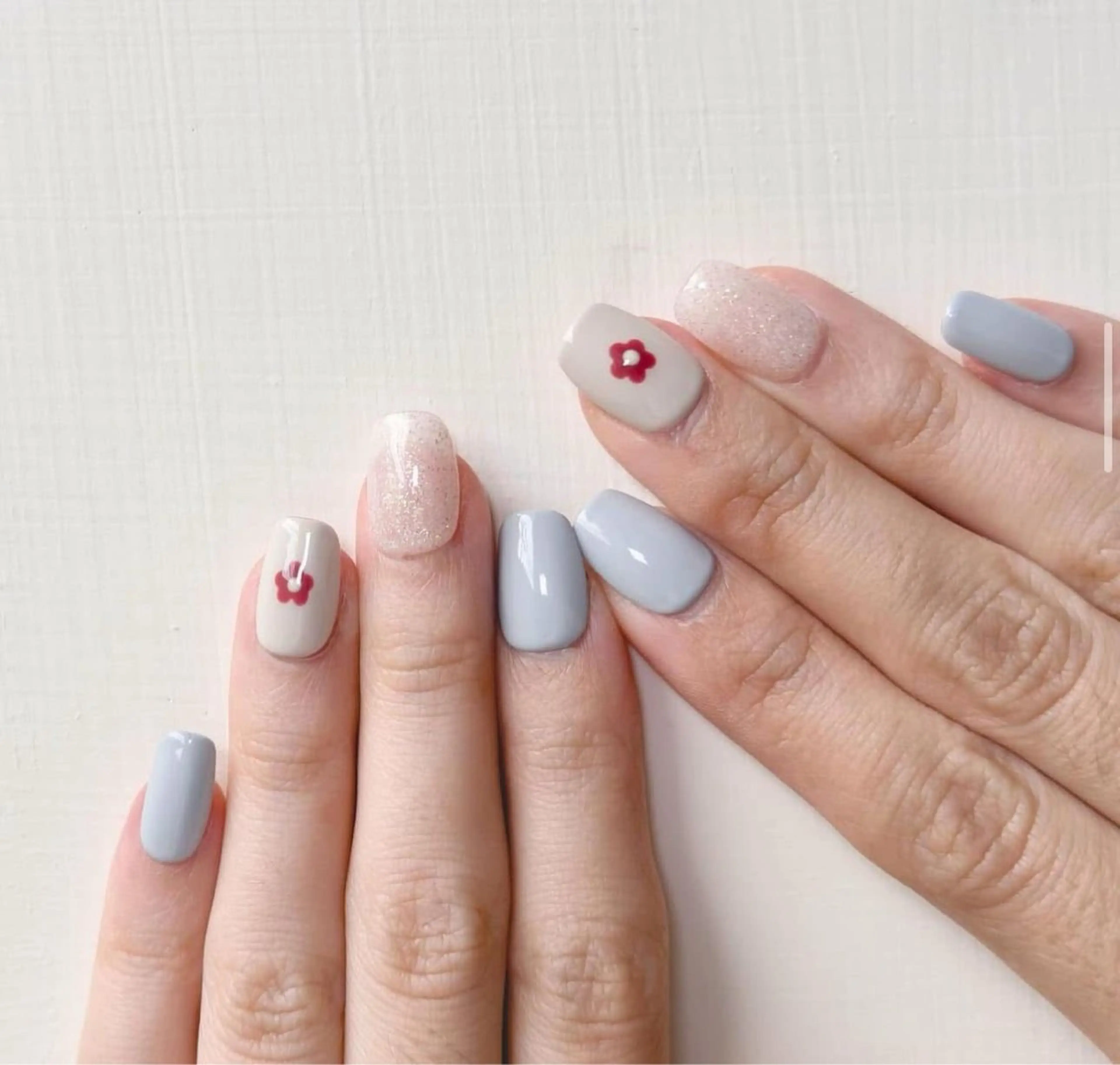 ネイル アートネイル 成人式 ジェルネイル ニュアンスネイル ネイルチップ Kora Nailのネイルデザイン