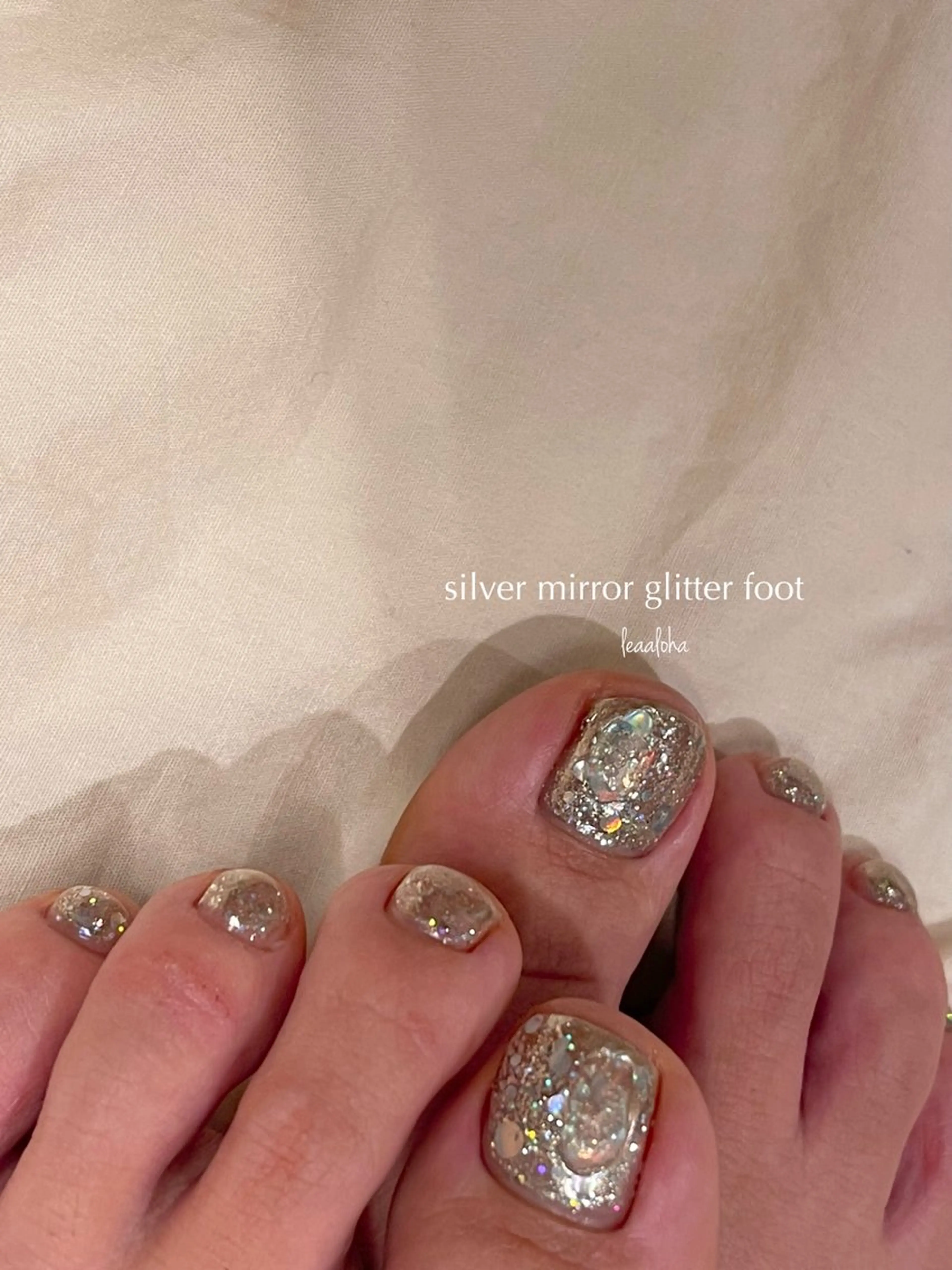 ネイル フットネイル leaaloha　byBROWN HAIR所属・レアアロハ宇都宮 /ネイル.メンズ脱毛のネイルデザイン