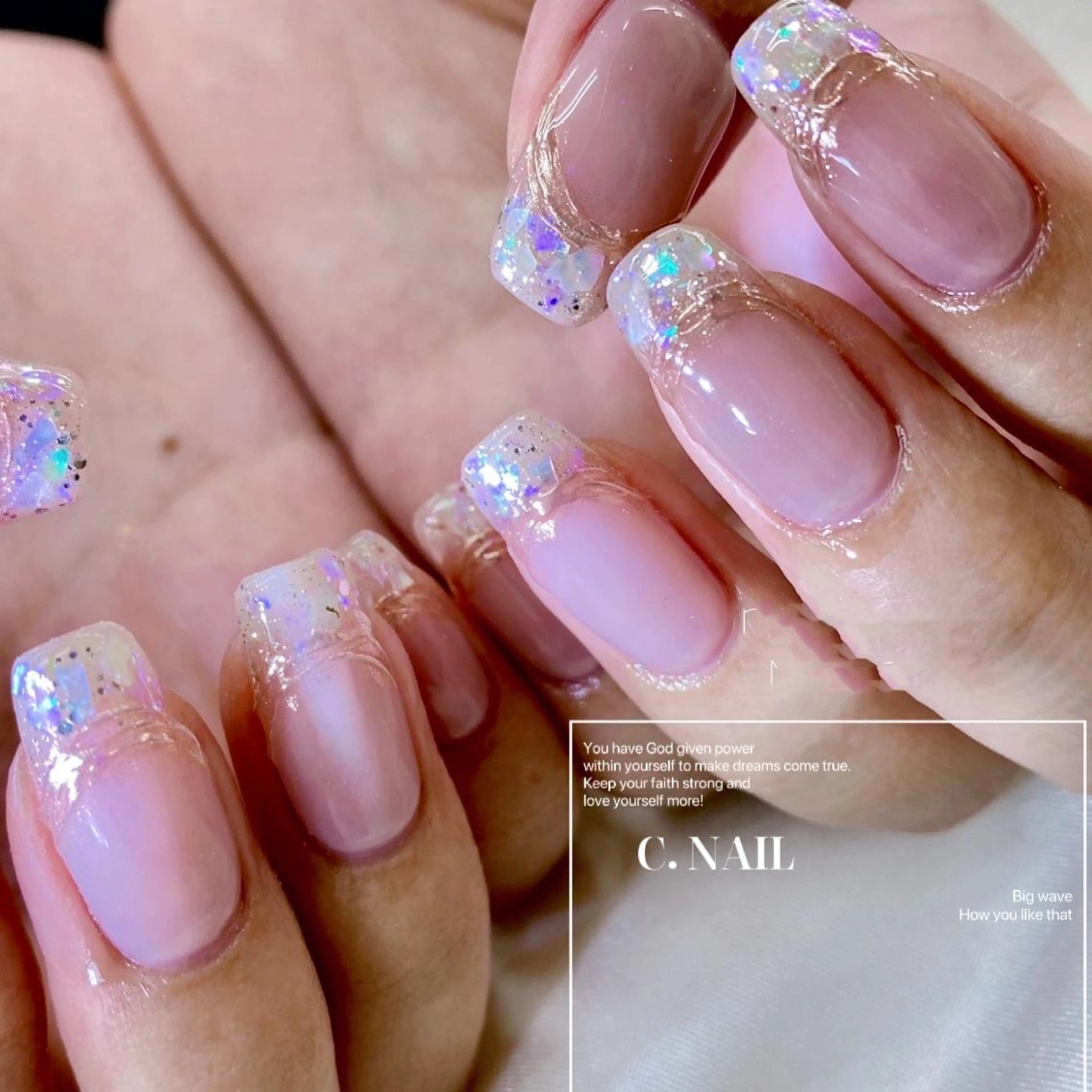 ネイル フレンチネイル C.Nail &Eye筑紫駅のネイルデザイン