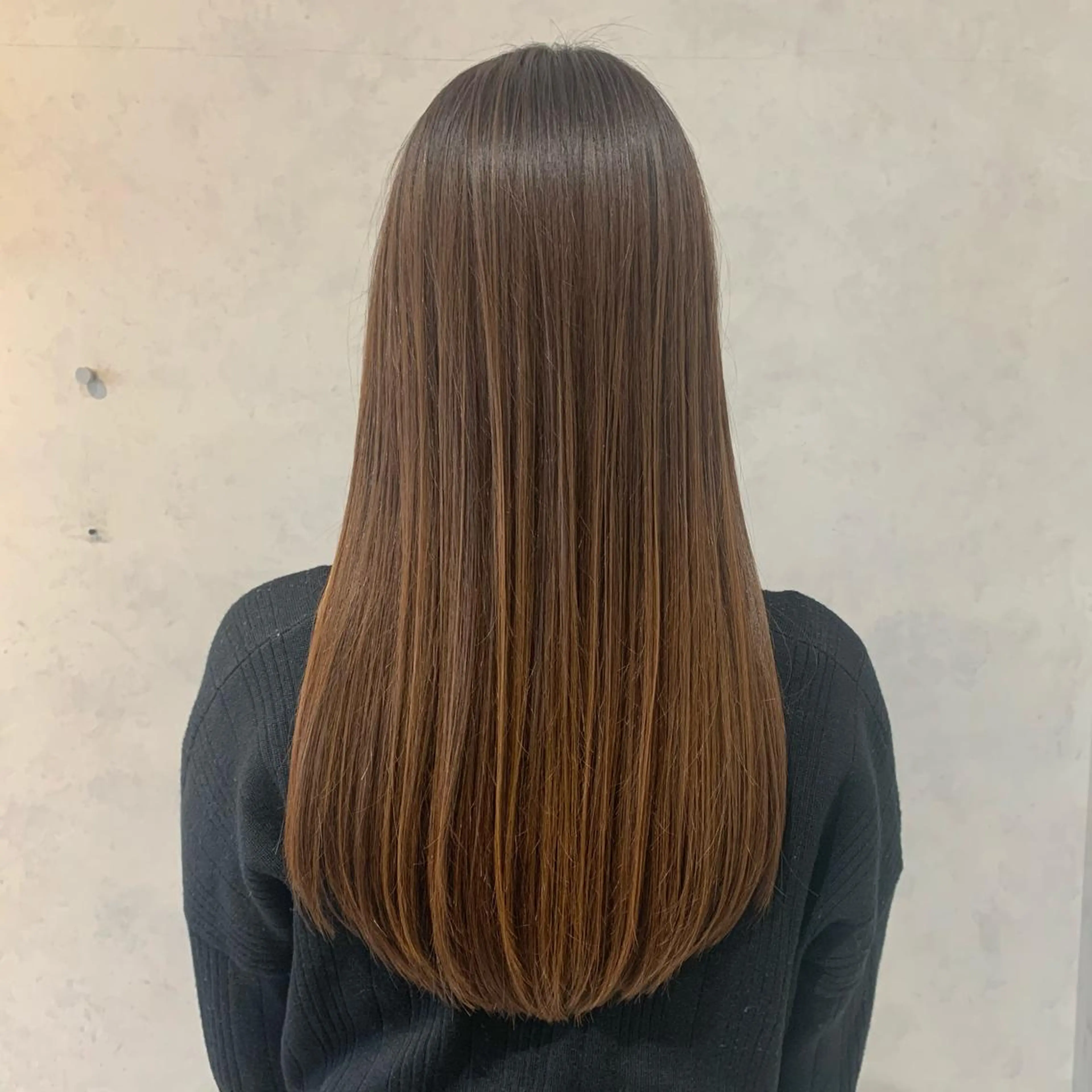 【✨うねり・クセ毛の悩み解消✨】ケア縮毛矯正＋カットの写真