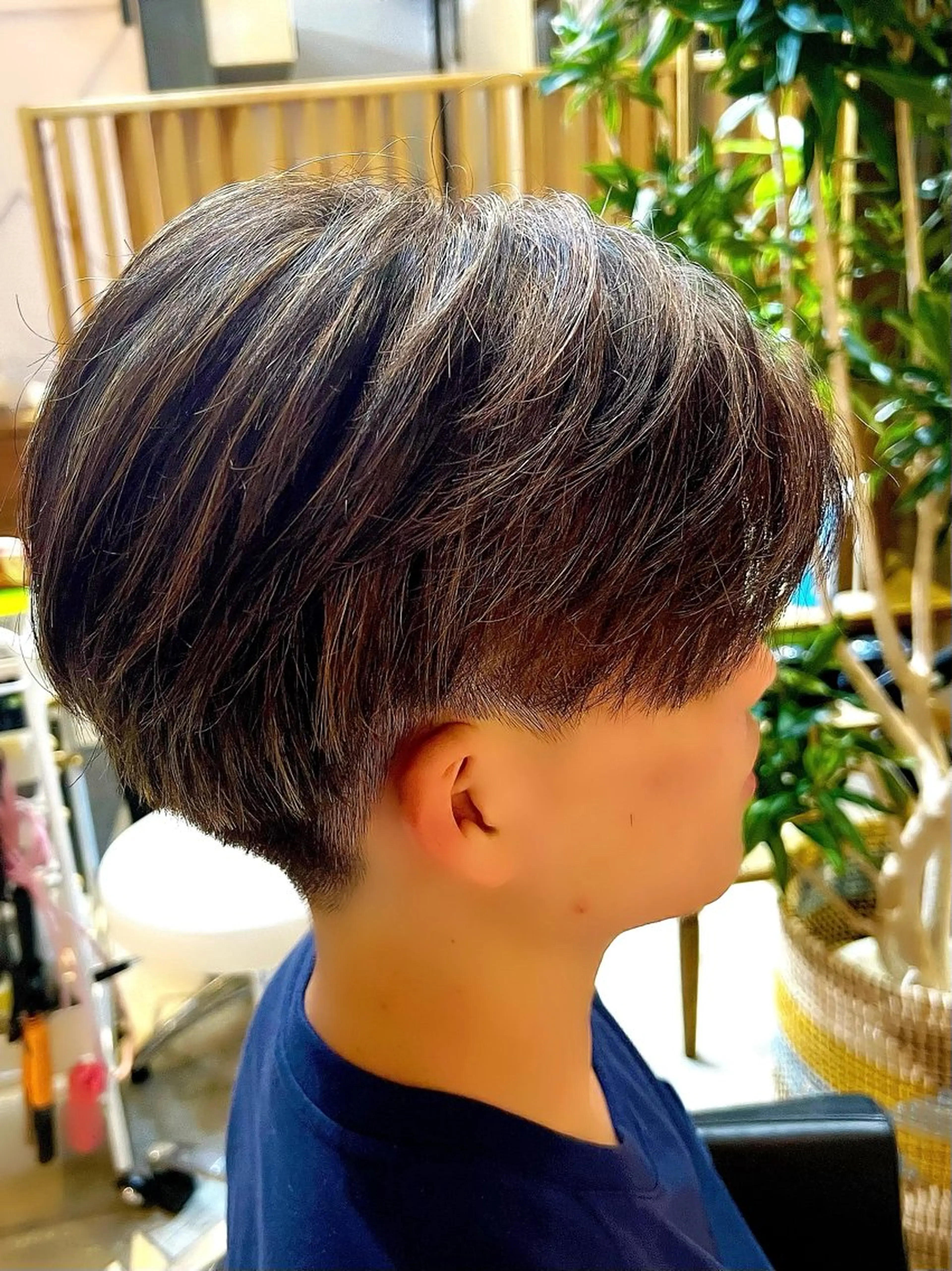 ショート カラー ハイライトカラー ハイライト 大澤 誠一のヘアスタイル