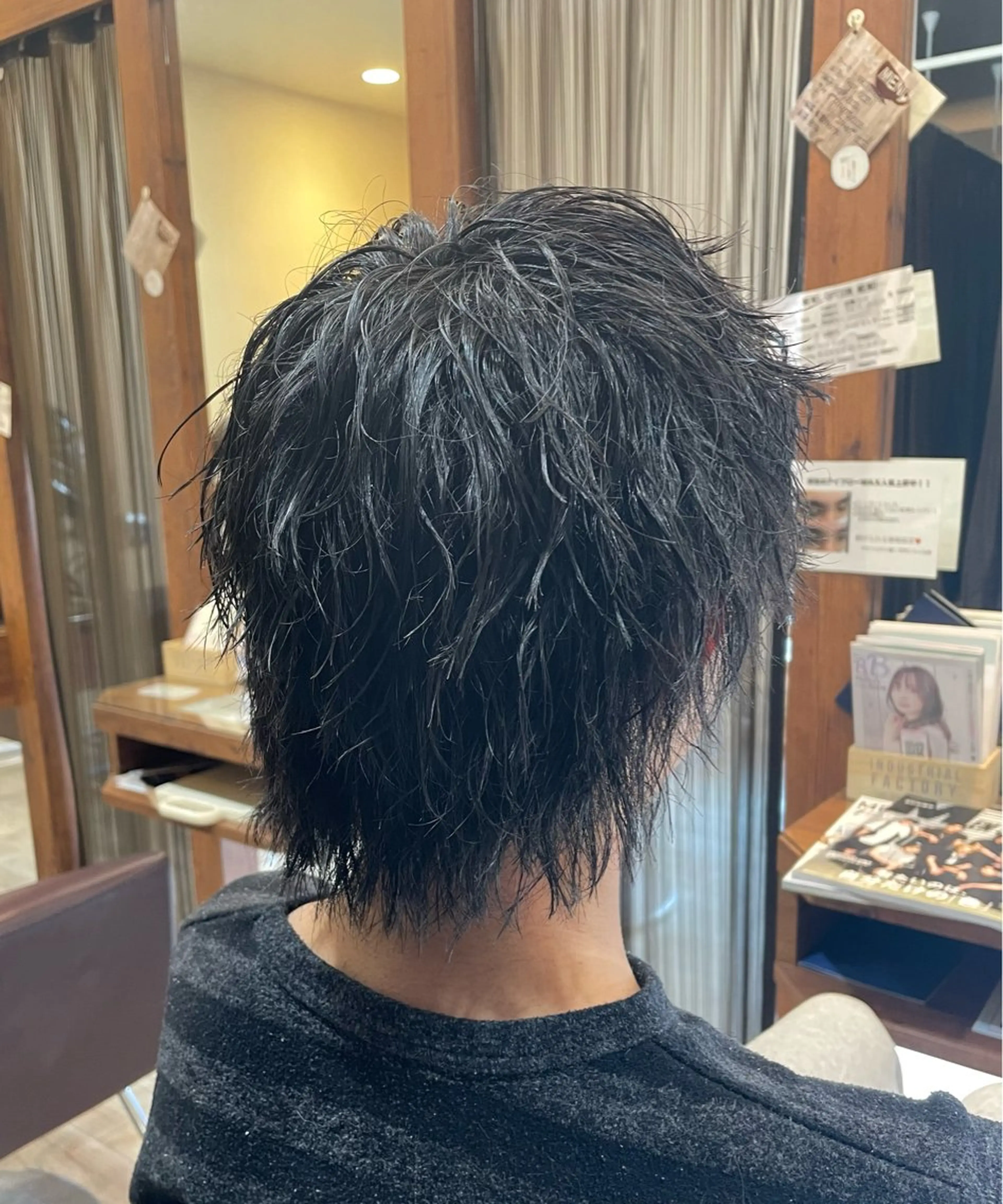 パーマ メンズ 仙台/メンズ/ フェザー/リョウのヘアスタイル