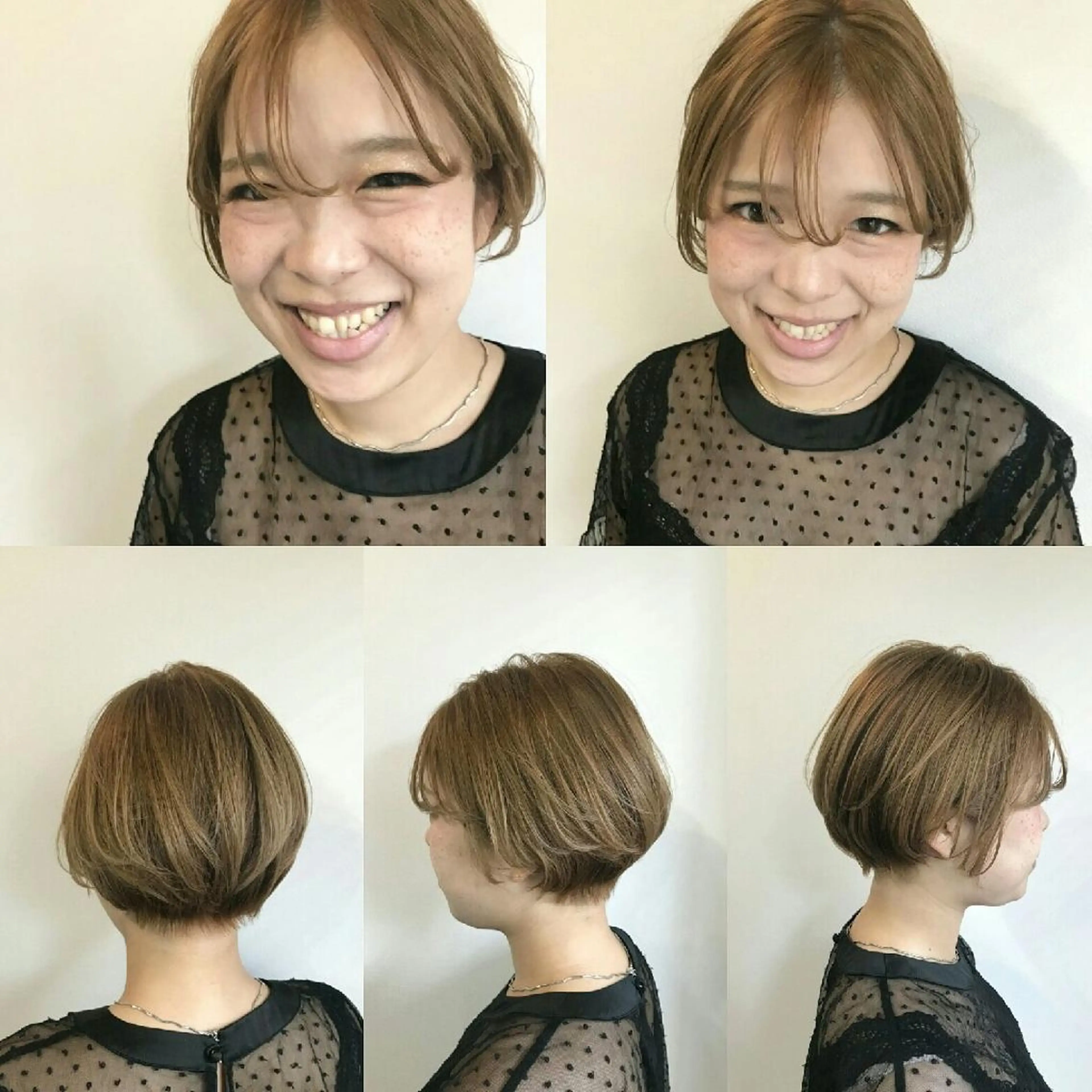 ショート カラー カット ヘアカラー トリートメント Topstylist ゆきこのヘアスタイル