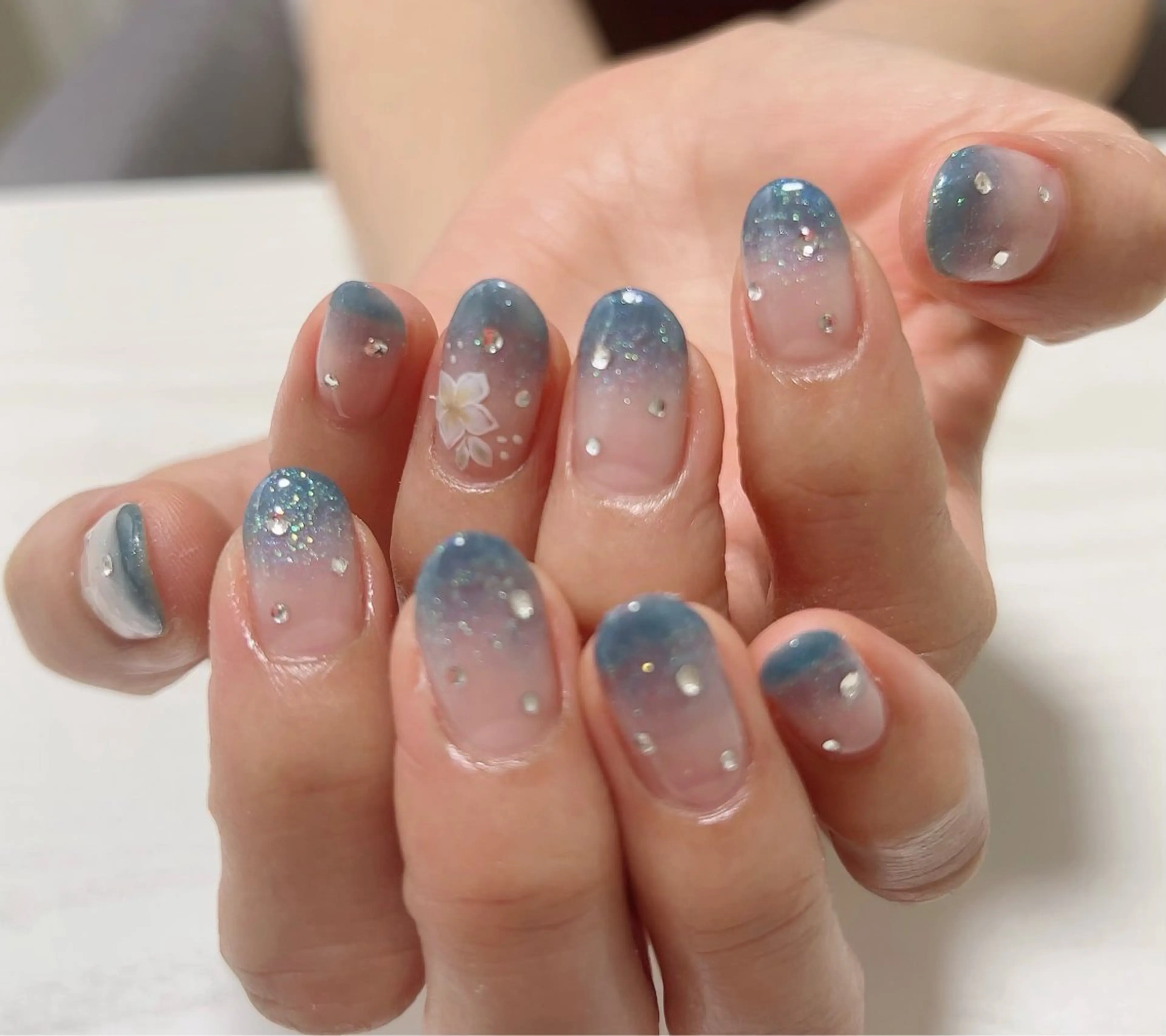 ネイル アートネイル オーロラネイル チークネイル フレンチネイル ジェルネイル Nail Salon Ｄream Mamのネイルデザイン