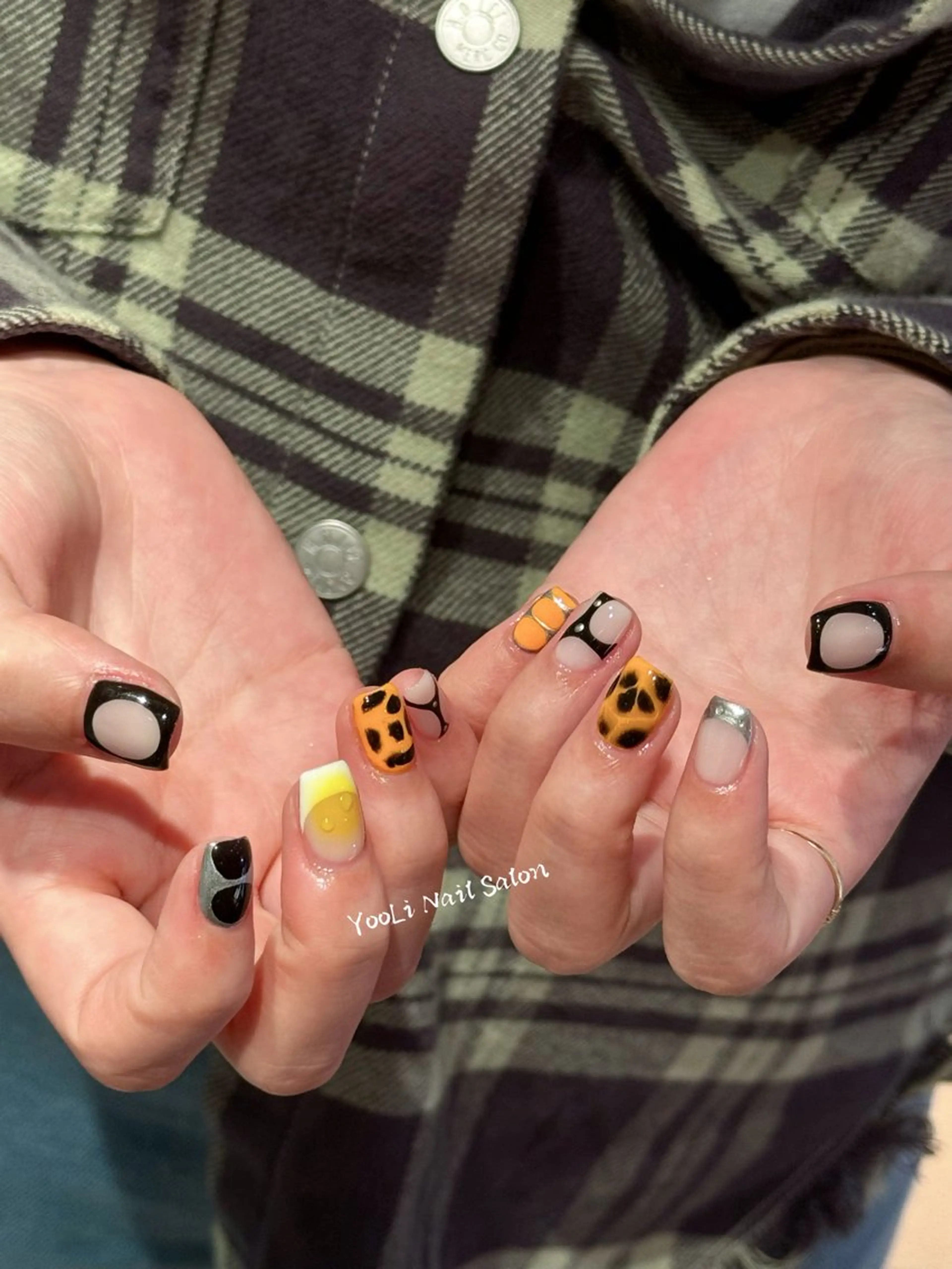 ネイル ワンホンネイル 🎀🎀YooLi Nail Salonのネイルデザイン