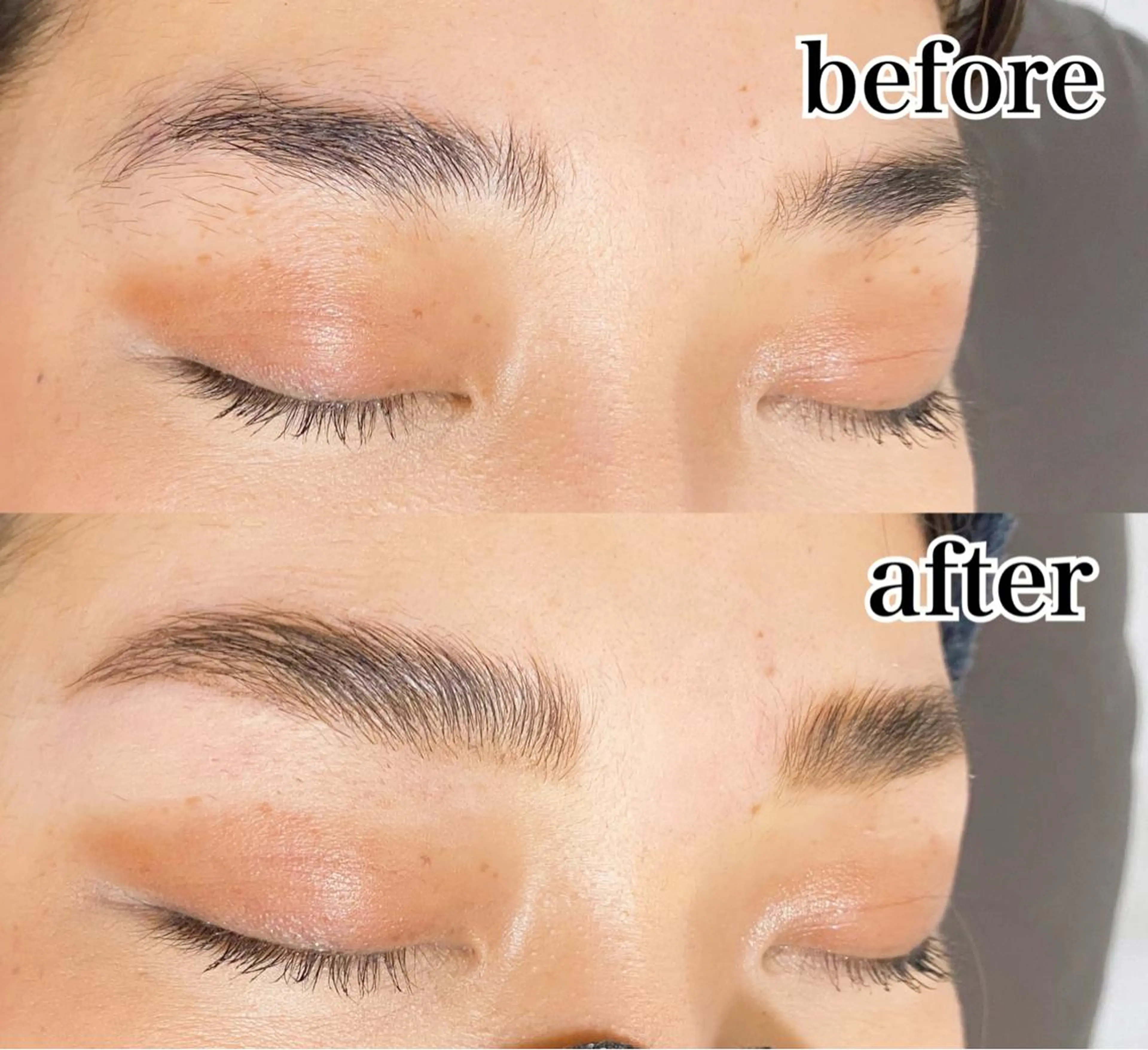 アイブロウ ハリウッドブロウリフト beautysalon Lino所属・beauty salon　Linoのマツエク・マツパデザイン