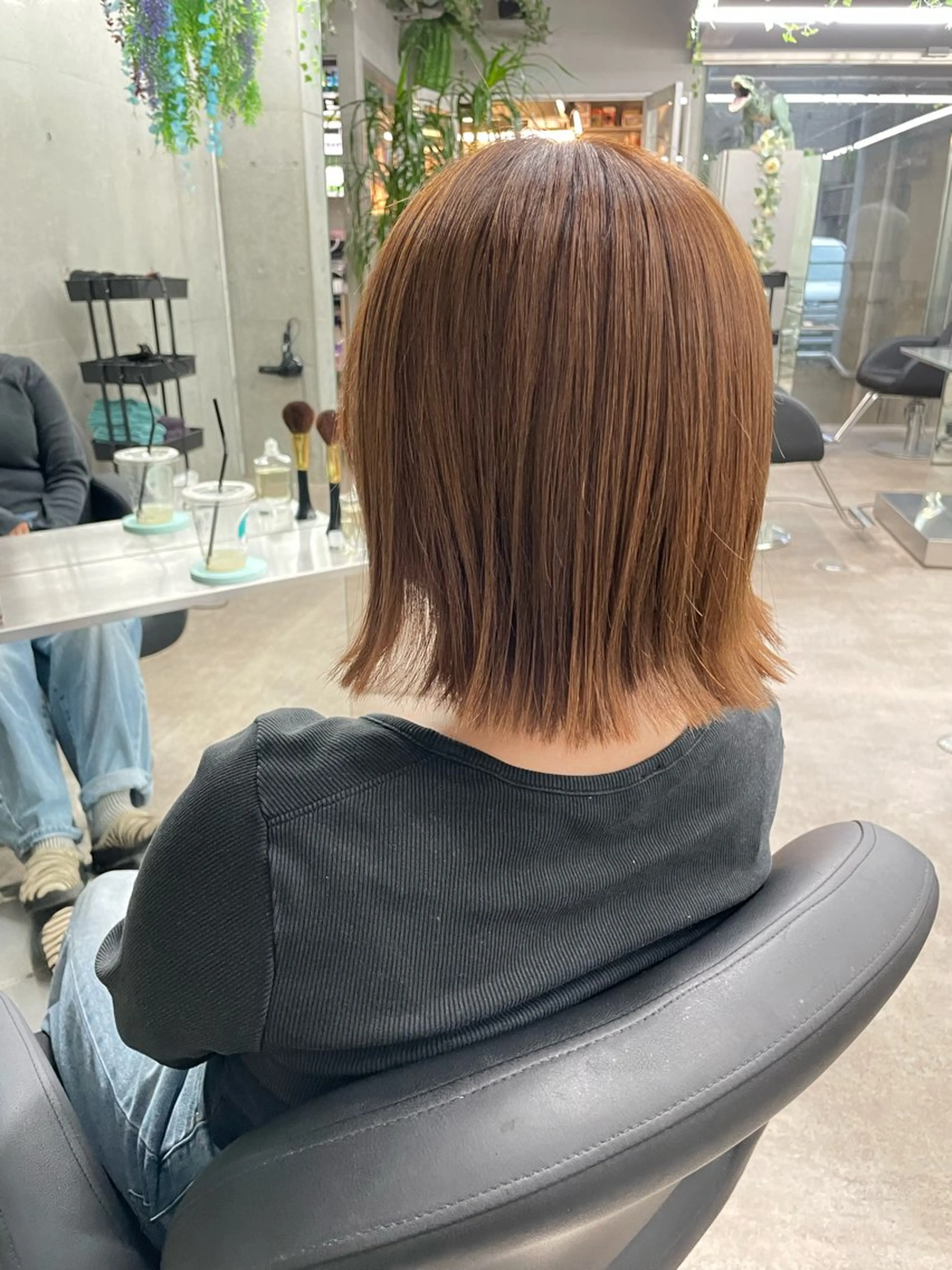 カラー ヘアカラー トリートメント 速水 ゆきののヘアスタイル