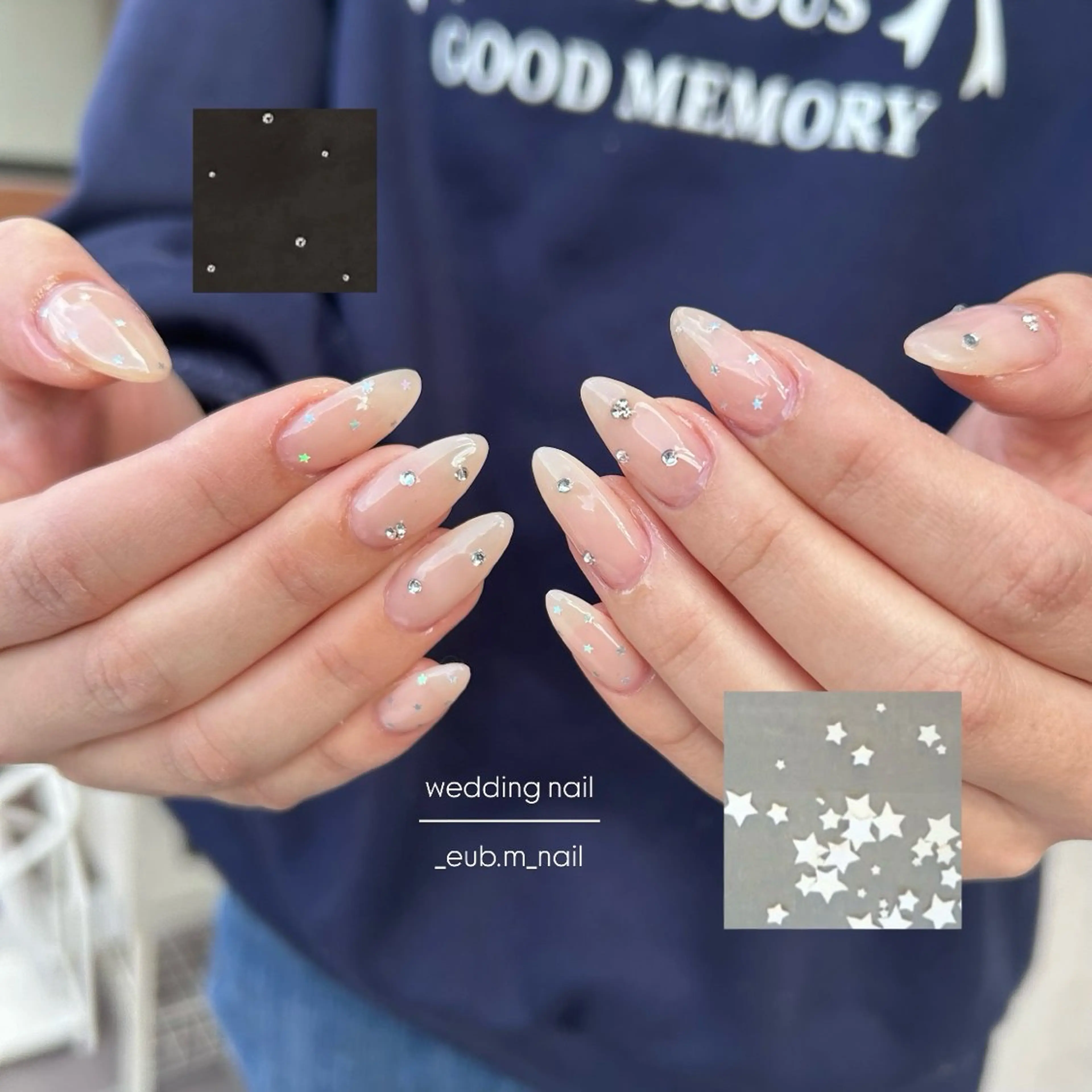 ネイル シンプルネイル ハンドネイル 深夜ネイルサロン eub.m_nailのネイルデザイン