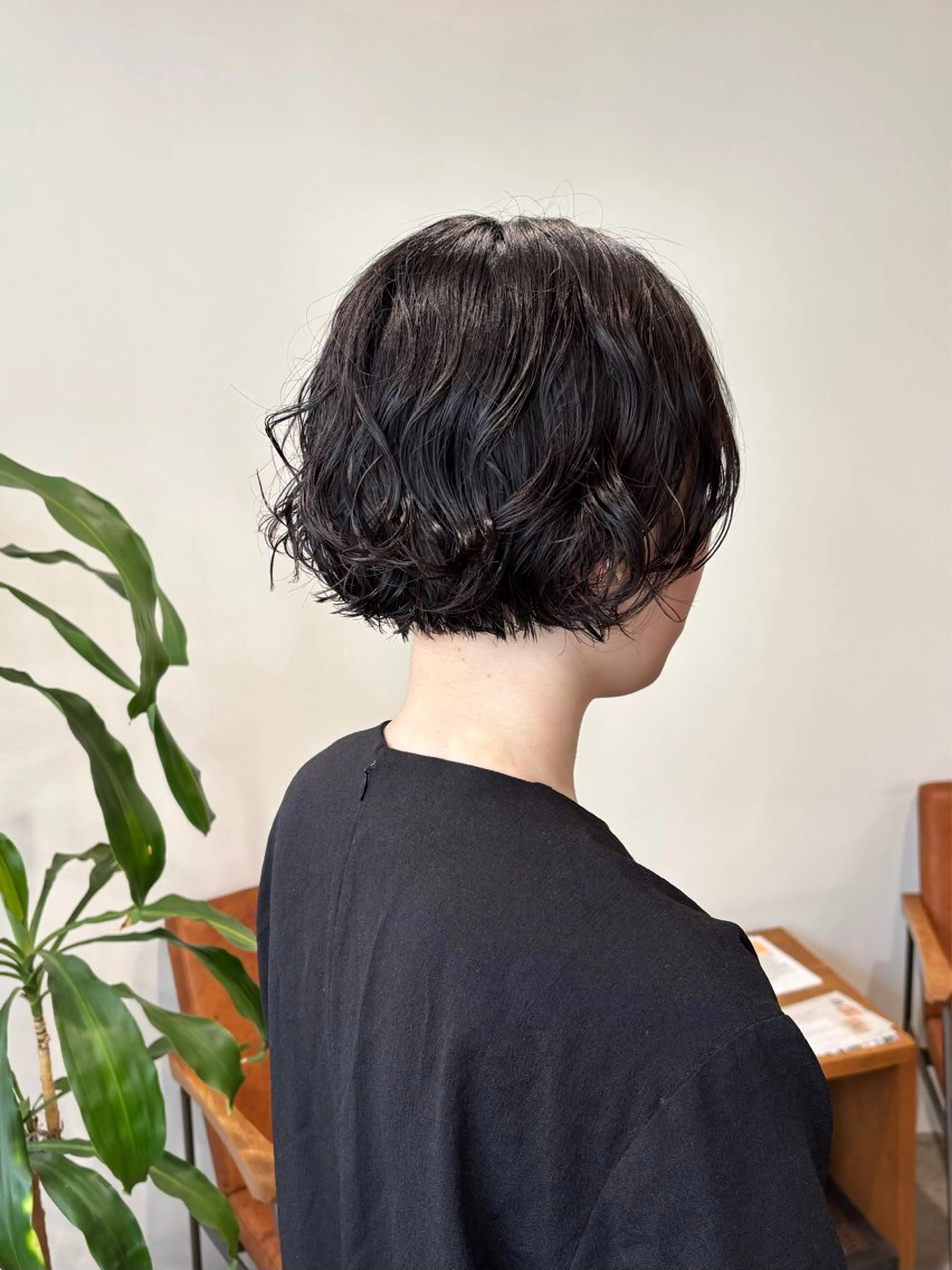 ショート パーマ ボブ カット パーマ 梅田美容室/カット /Maoのヘアスタイル