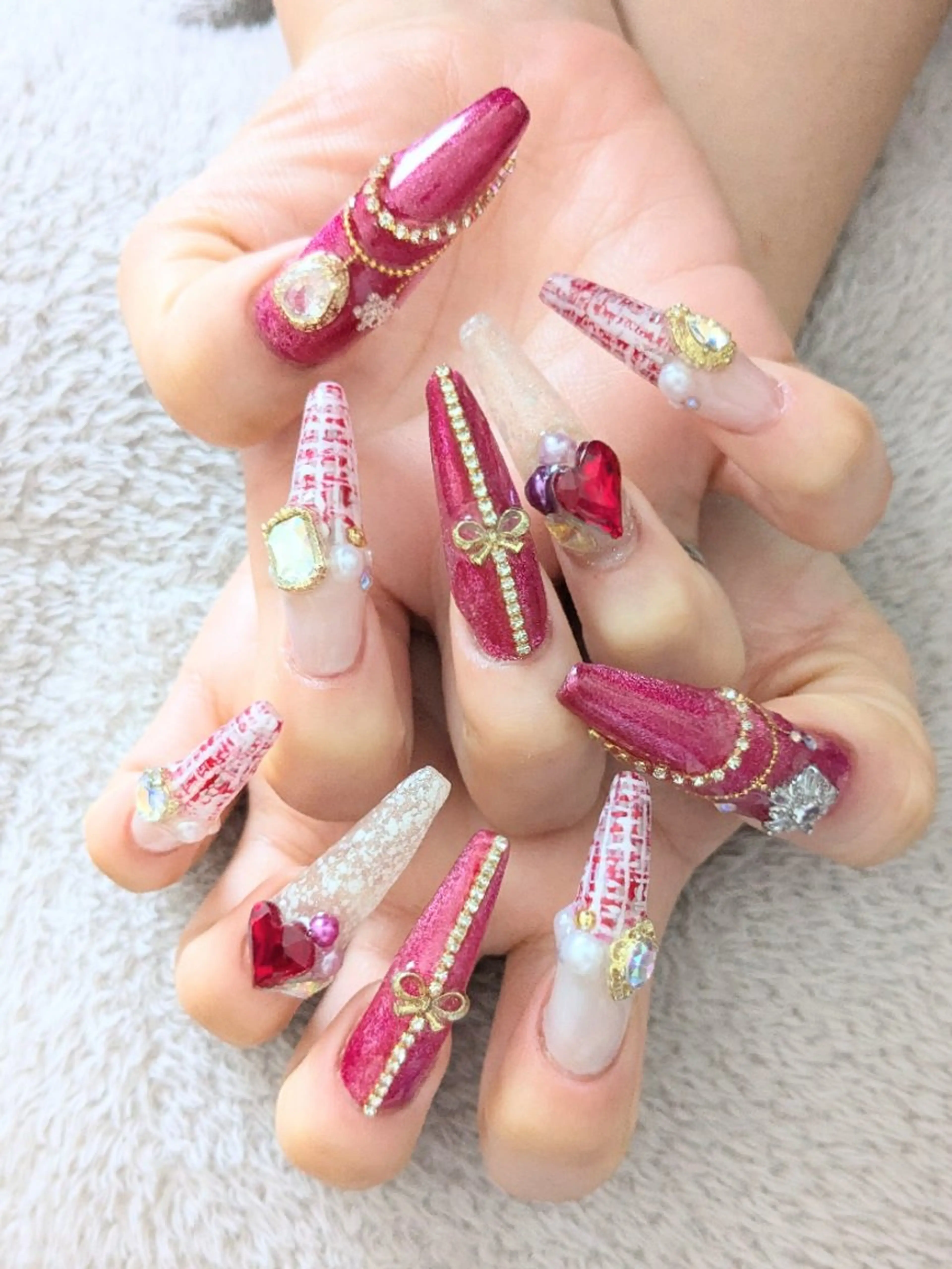 ネイル Lily nail 船橋 yuki🍒のネイルデザイン